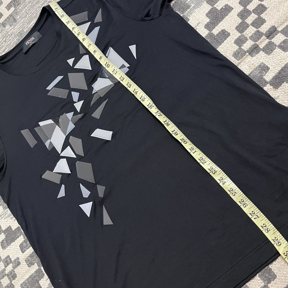 Fendi Authentic Fendi Roma Italy Reflector Logo Shirt Size US XXL / EU 58 / 5 - 12 Thumbnail