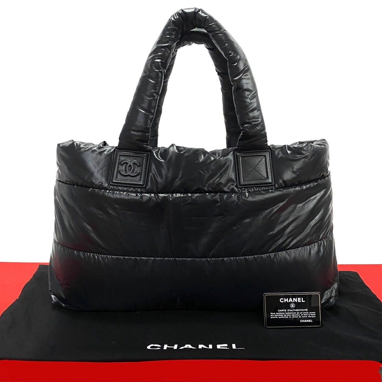 Chanel Chanel Tote Bag Black Nylon Size ONE SIZE - 1 Thumbnail