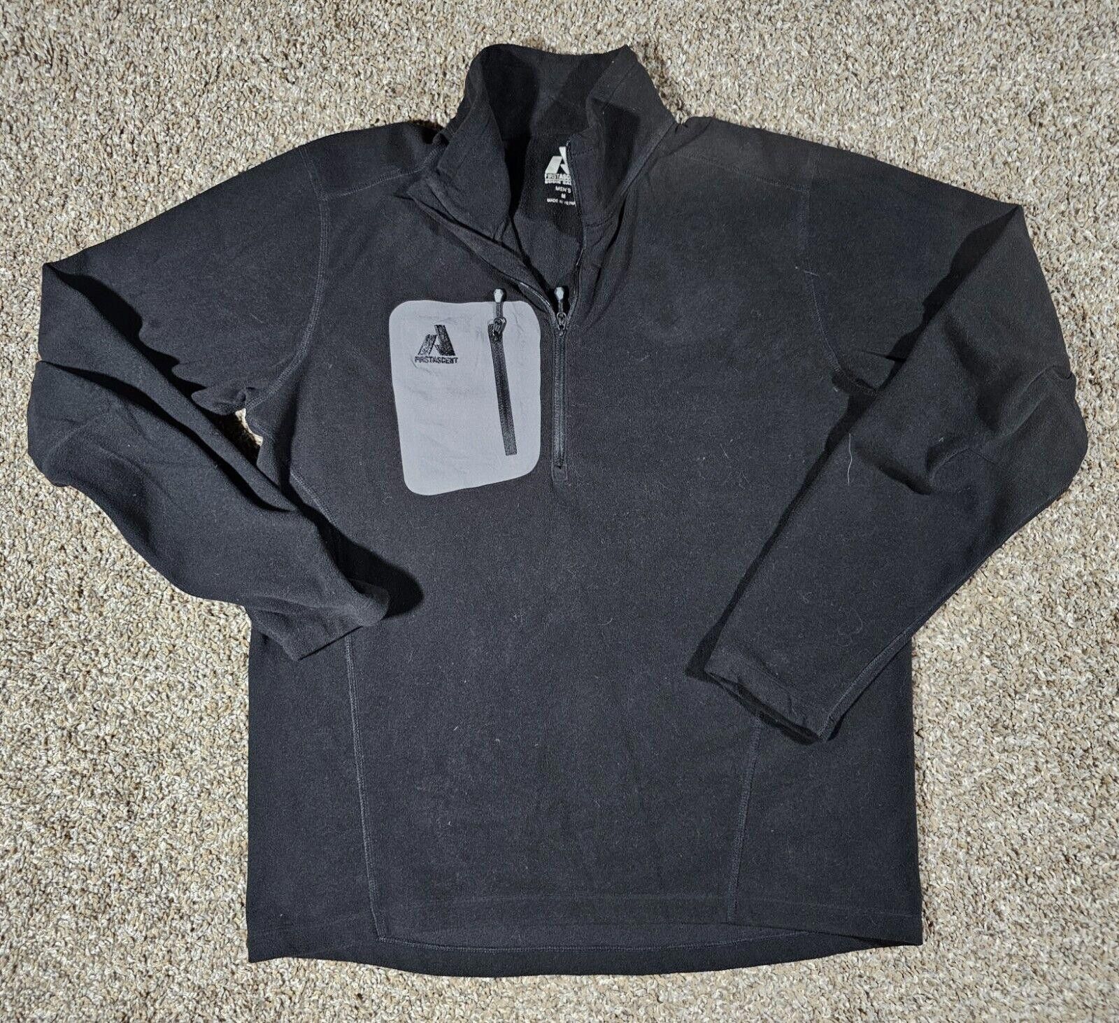 Eddie Bauer Eddie Bauer First Ascent Fleece Pullover Med 1/2 Zip Black Size US 32 / EU 48 - 1 Thumbnail