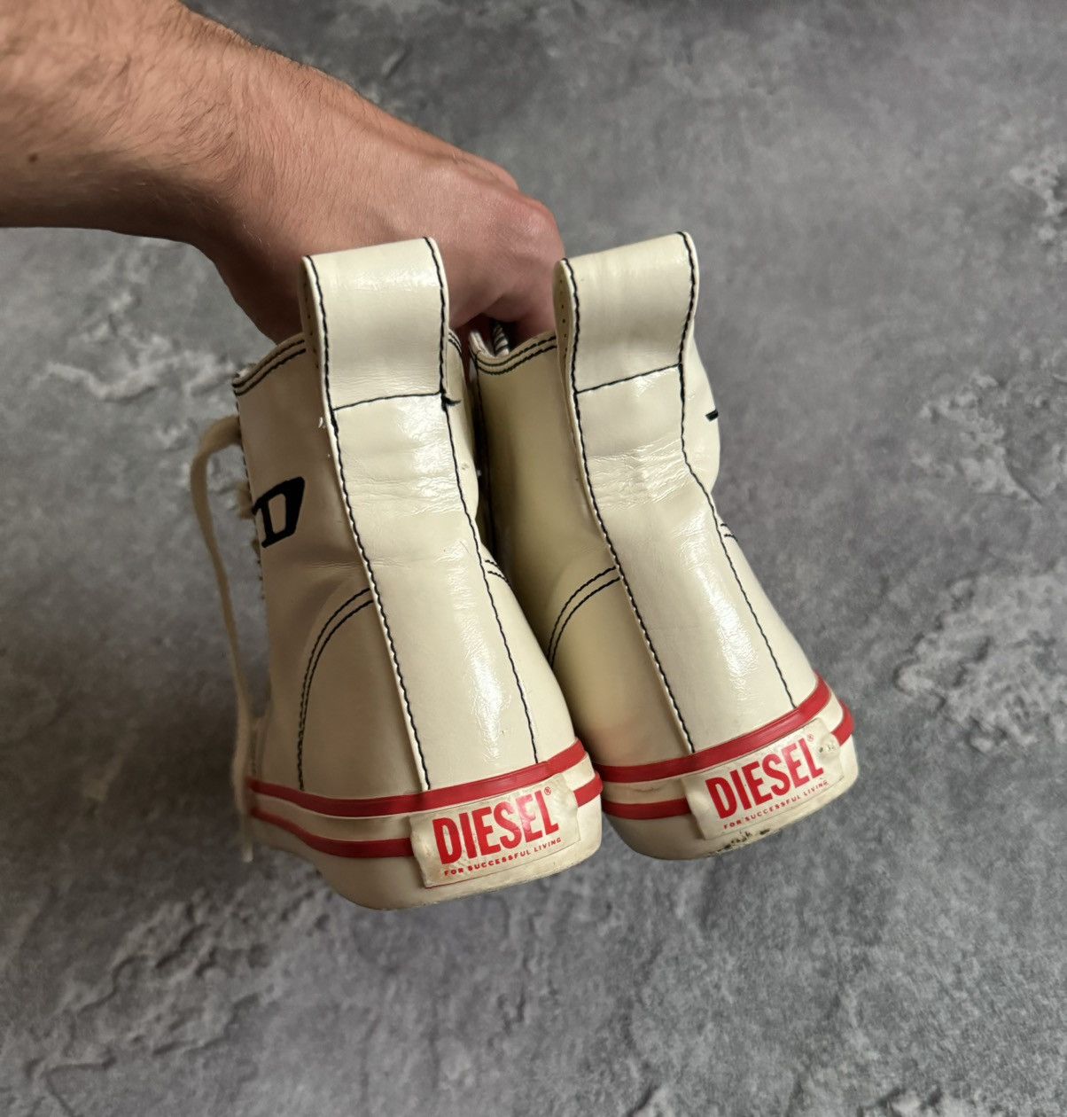 Diesel Diesel US8.5 EUR39 S-ATHOS MID W high top sneaker shoes y2k Size US 8.5 / IT 38.5 - 9 Thumbnail