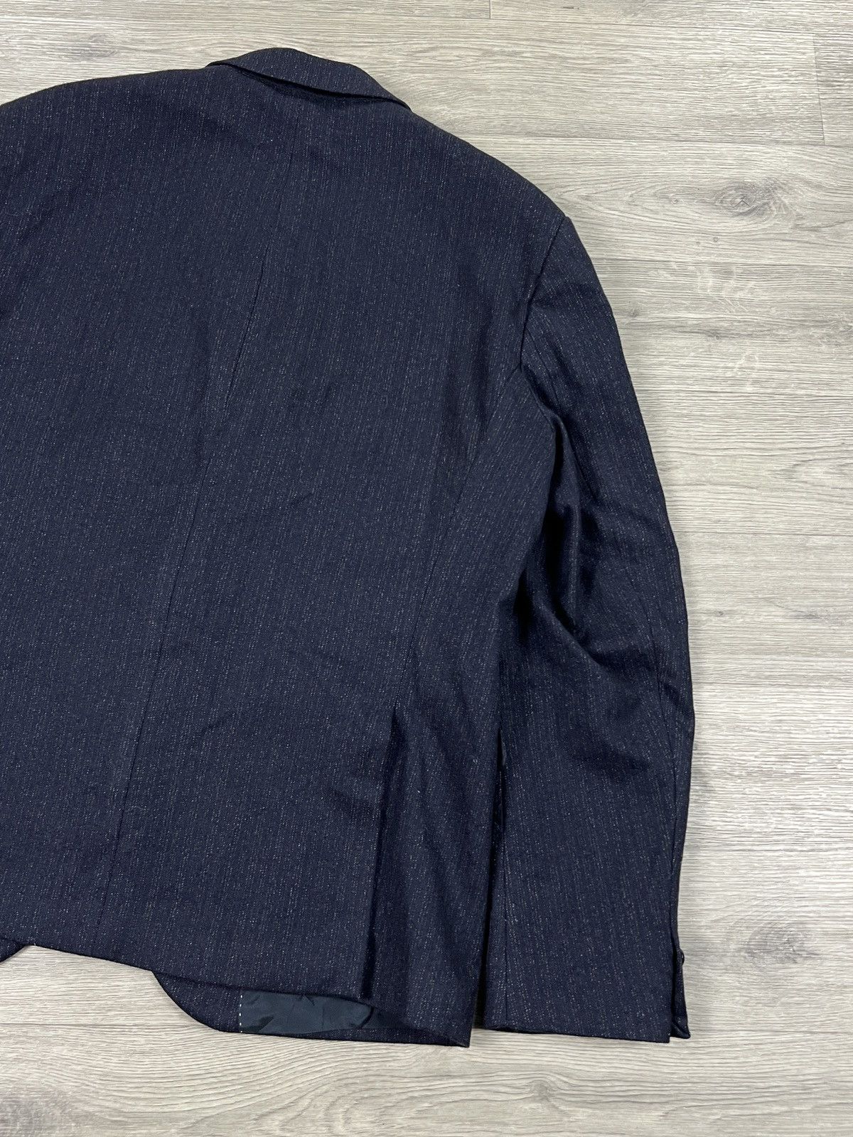 Neil Barrett Neil Barrett Navy and White Wool Pinstripe Suit Mens Size 56 Size 46R - 14 Thumbnail