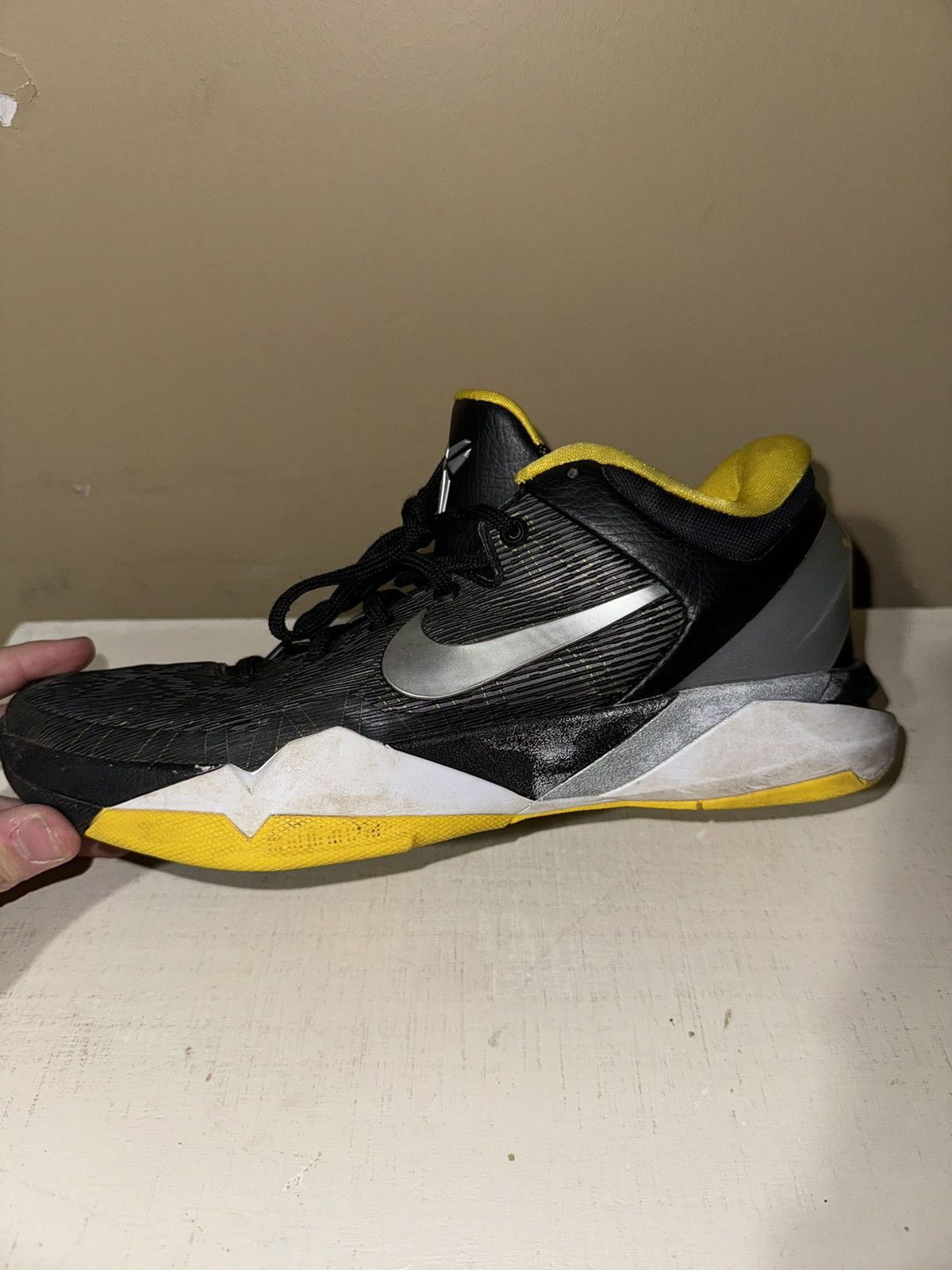 Nike Nike Kobe Zoom VlI 7 2011 'Supreme Lakers' Sz 9 Single Shoe Size US 9 / EU 42 - 7 Thumbnail
