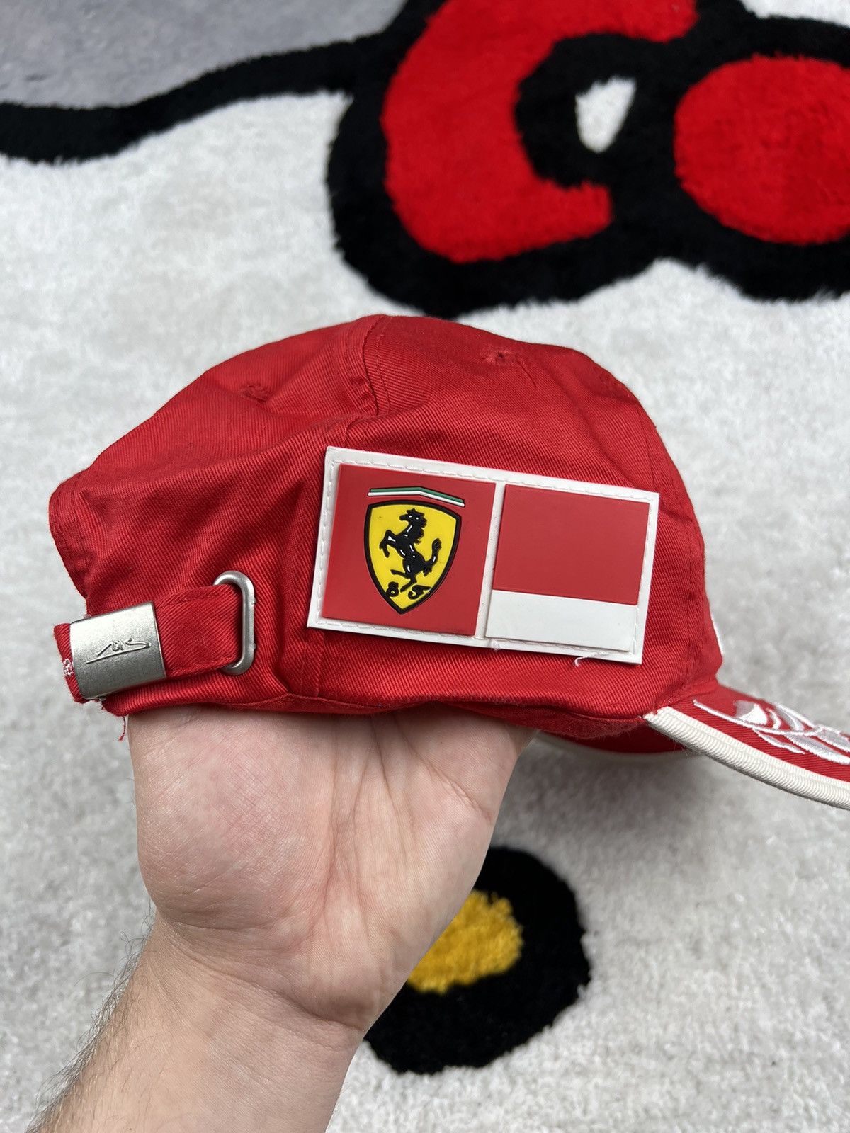 Ferrari Y2K Ferrari Formula 1 Michael Schumacher Cap Hat Size ONE SIZE - 5 Thumbnail