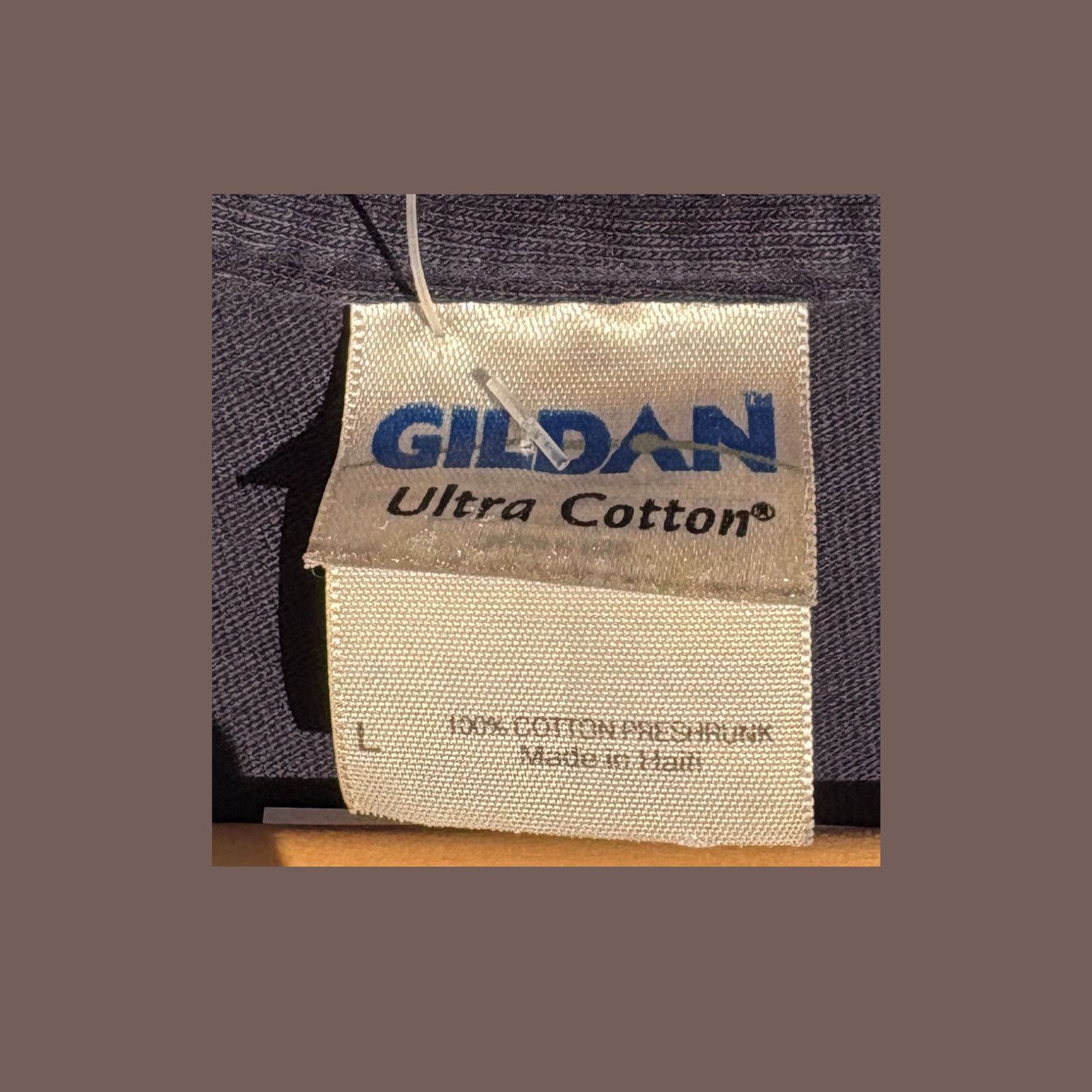 Gildan VTG Graphic Tee | DADD Navy Cotton | Y2K Humor Size US L / EU 52-54 / 3 - 3 Thumbnail
