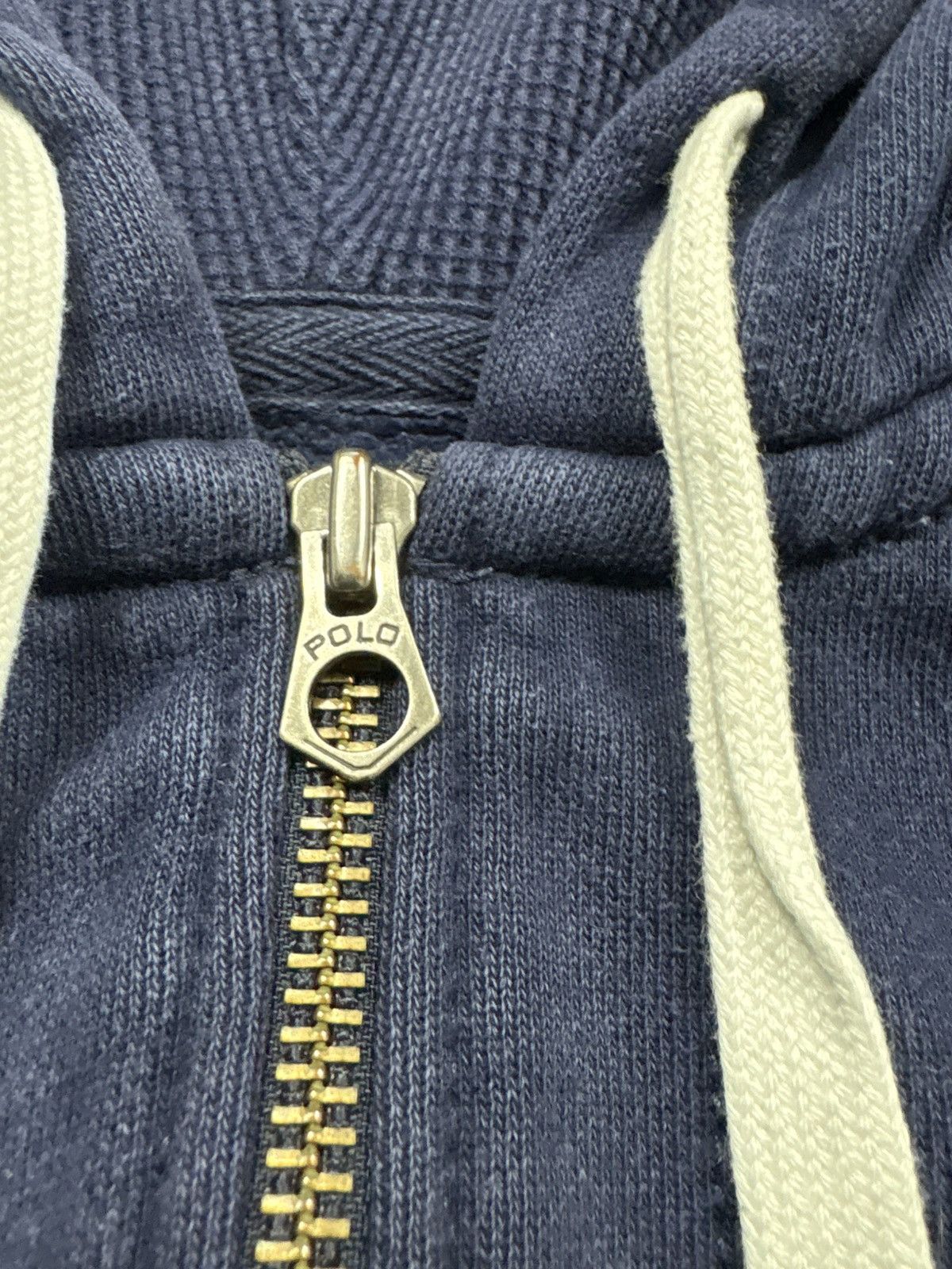 Polo Ralph Lauren Vintage Polo Ralph Lauren Full Zip Logo Hoodie Navy 90s Y2K Size US S / EU 44-46 / 1 - 7 Thumbnail
