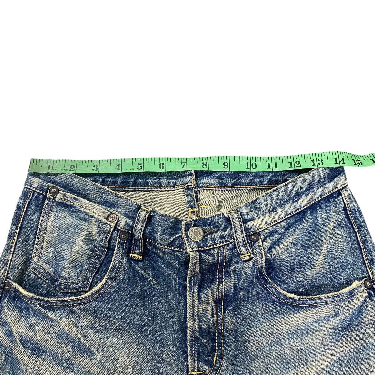 Hysteric Glamour Hysteric Glamour Selvedge Jeans XS Size Blue Colour Size US 28 / EU 44 - 15 Thumbnail
