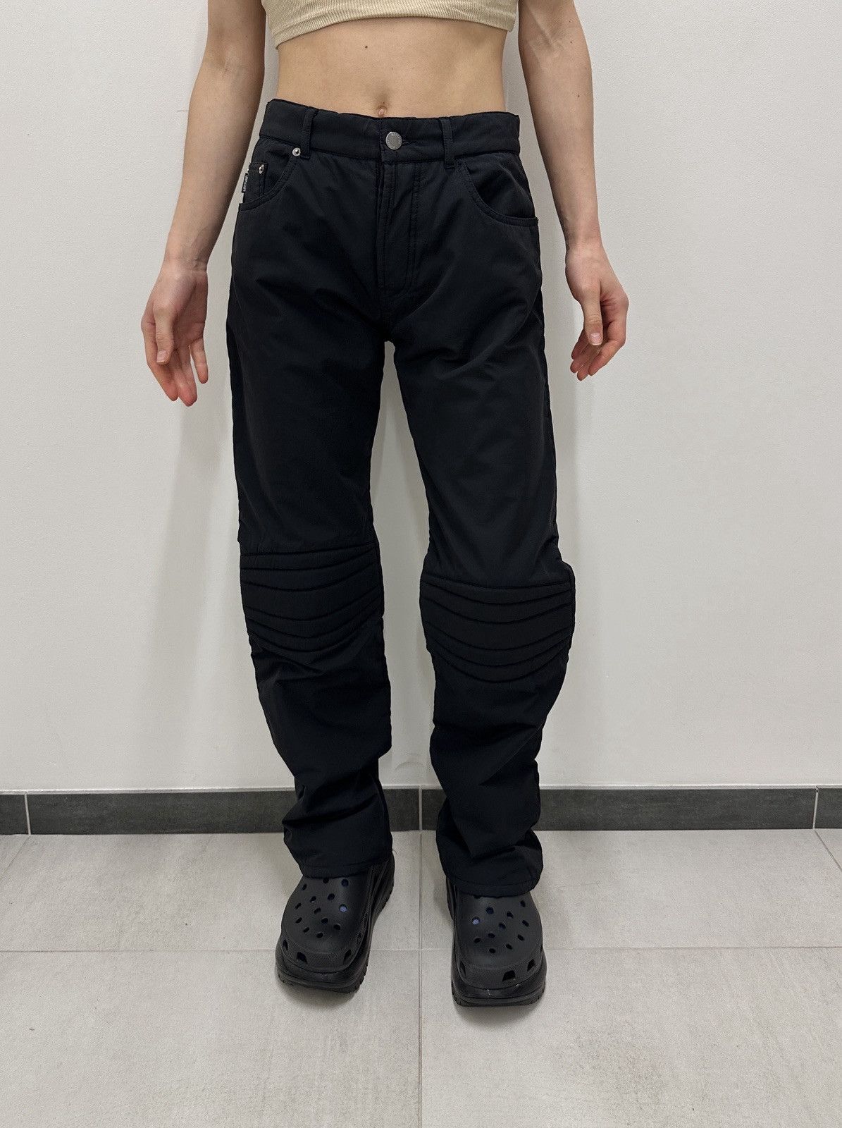 Moschino Vintage 1990s 90s Moschino Jeans Rare Womens Pants Style Ski Size 32" / US 10 / IT 46 - 1 Thumbnail