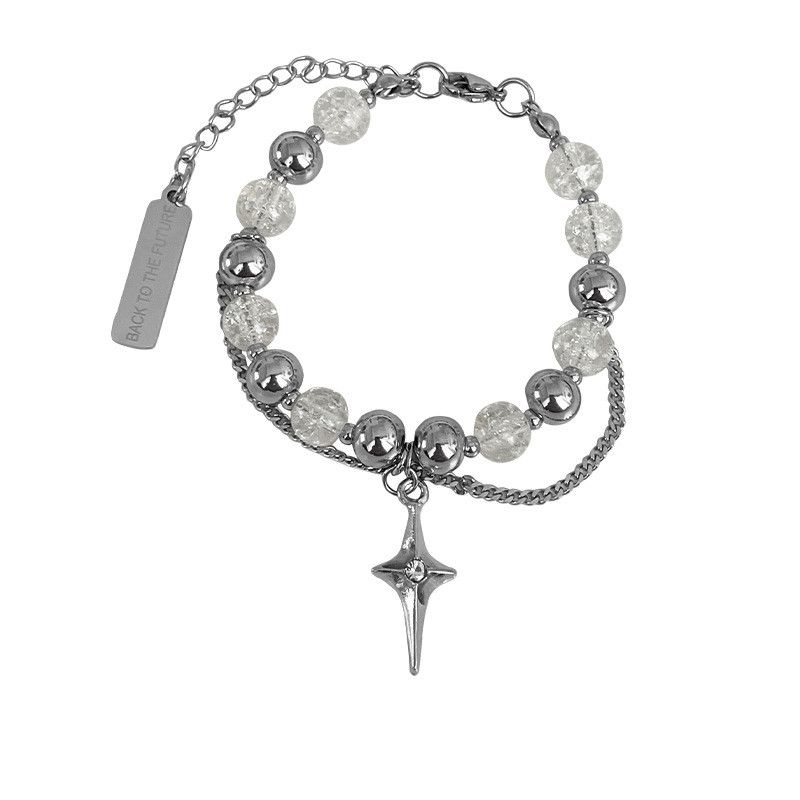 Jewelry Star Vintage Bracelet Y2K Punk Chain Gotch Bracelets Chains Size ONE SIZE - 6 Thumbnail