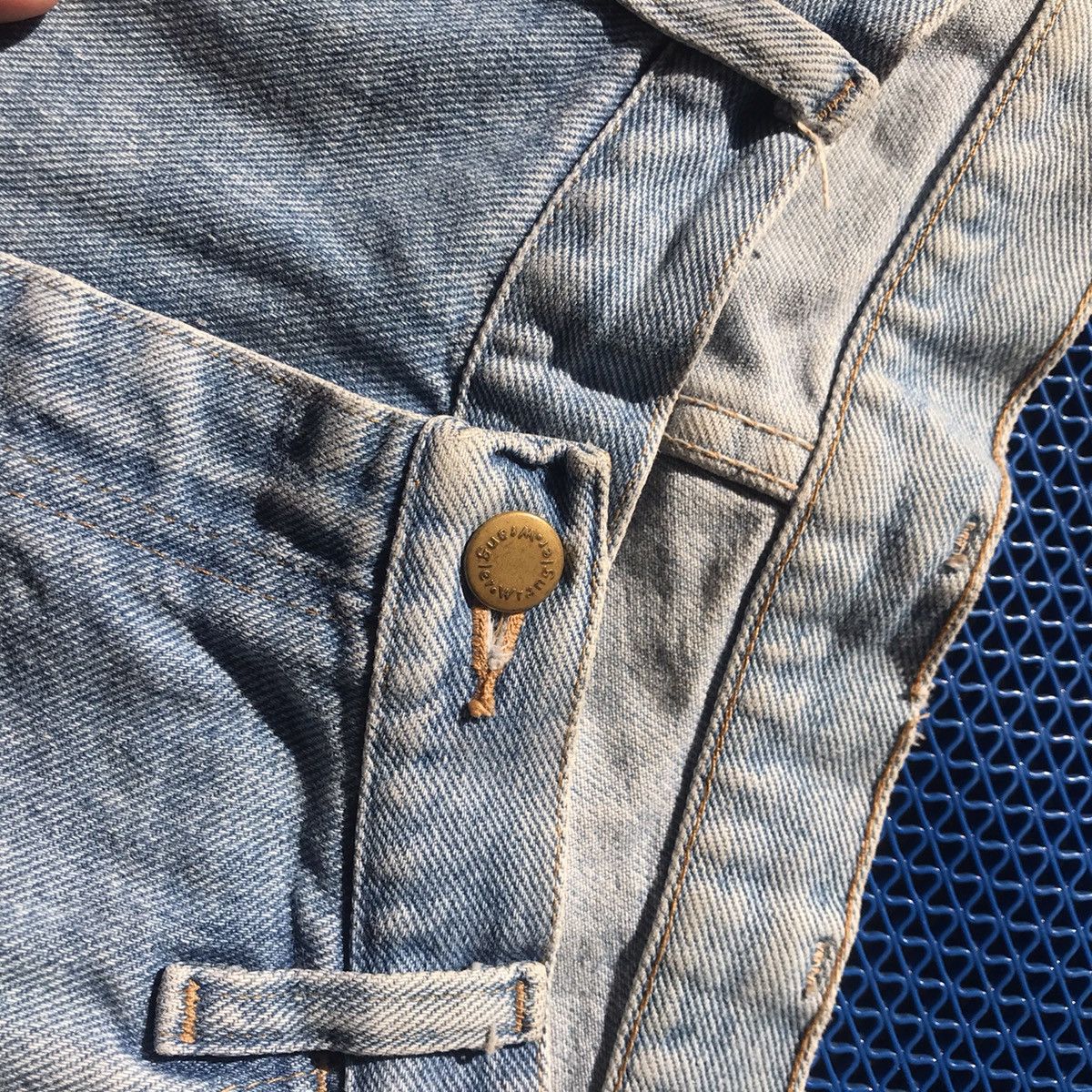 Hysteric Glamour × Vintage × Wrangler Vintage Wrangler Jeans Short Pants Jeans Baggy And loose fit Size US 36 / EU 52 - 18 Thumbnail