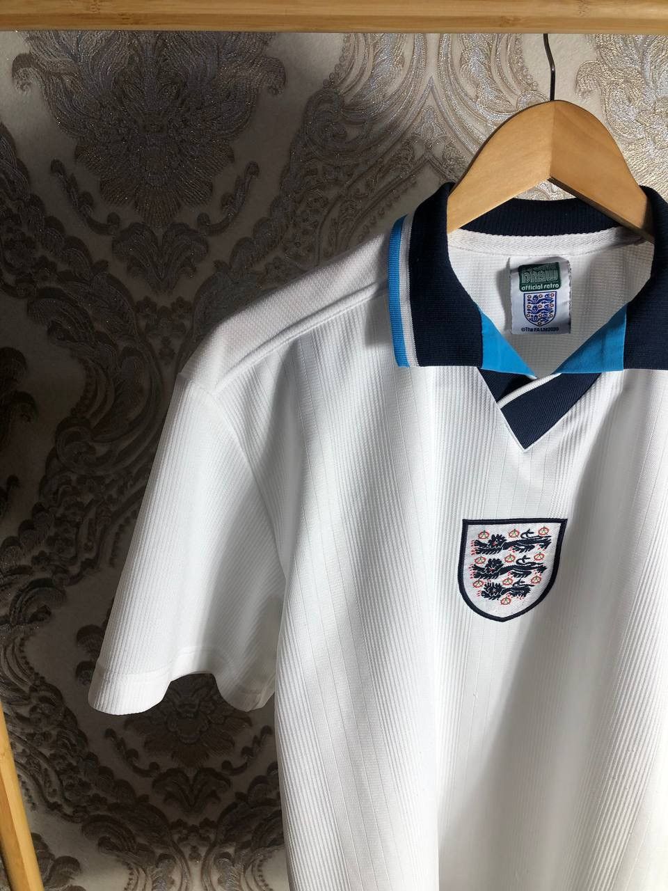 Vintage VERY RARE ENGLAND RETRO SOCCER JERSEY MANCHESTER Y2K 90s Size US M / EU 48-50 / 2 - 3 Thumbnail