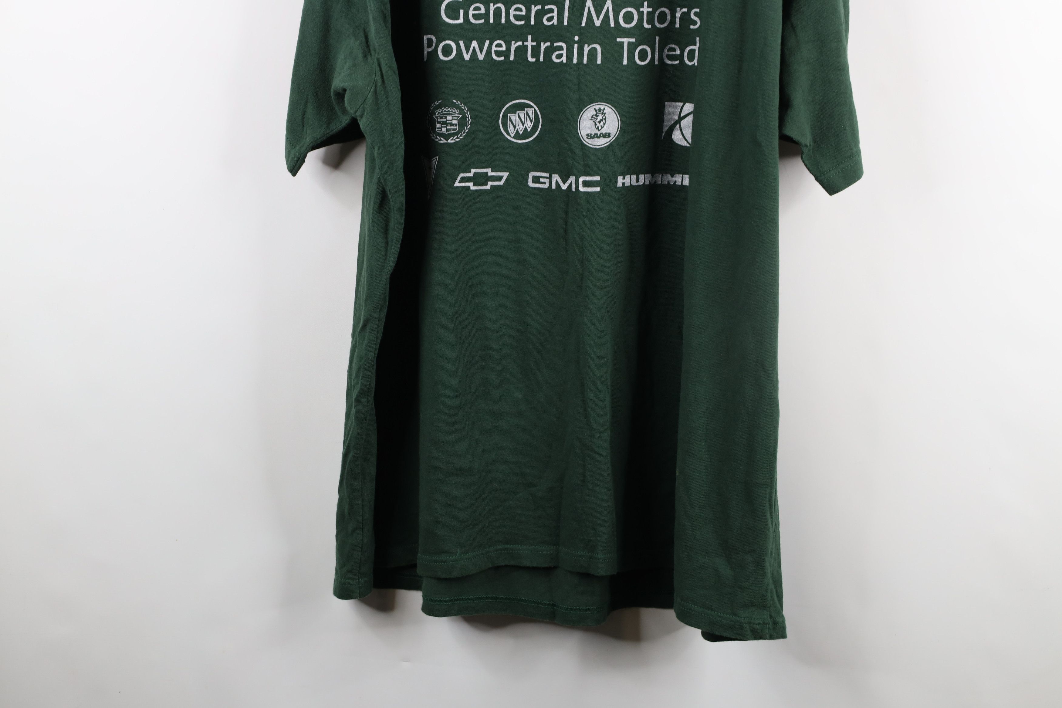 Vintage Vintage 90s Y2K Union Made Motors UAW Powertrain T-Shirt USA Size US XXL / EU 58 / 5 - 13 Thumbnail