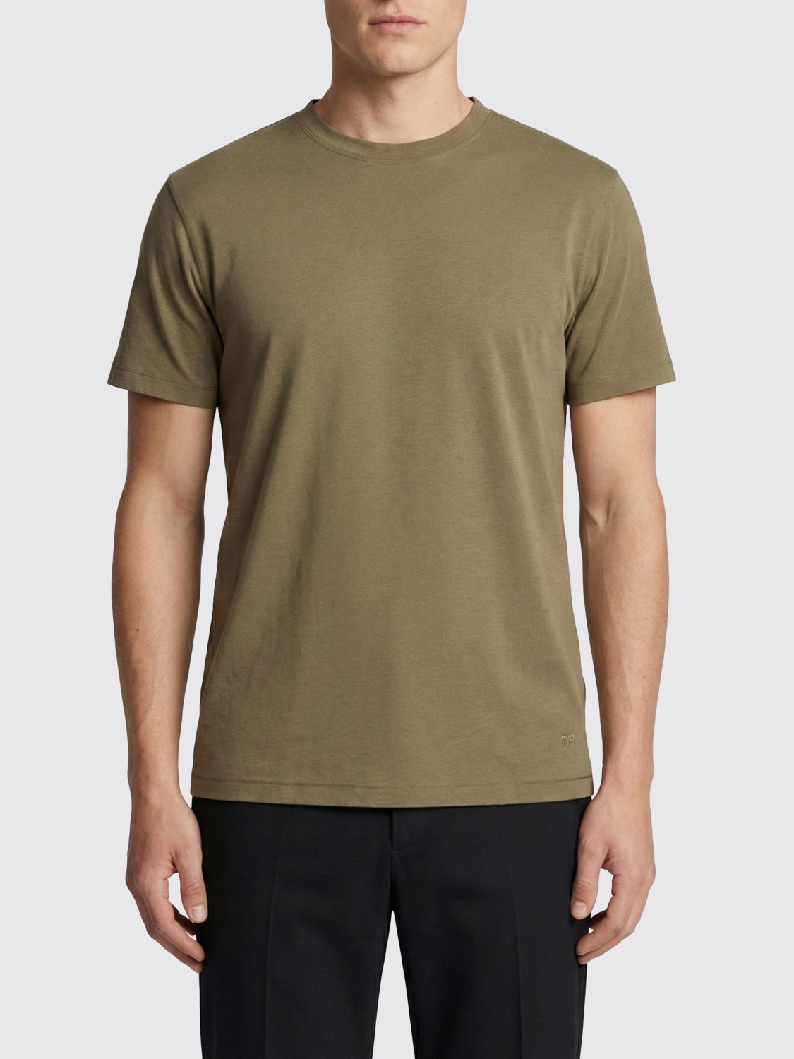 Tom Ford Tom Ford T-Shirt Men Green Size US M / EU 48-50 / 2 - 1 Thumbnail