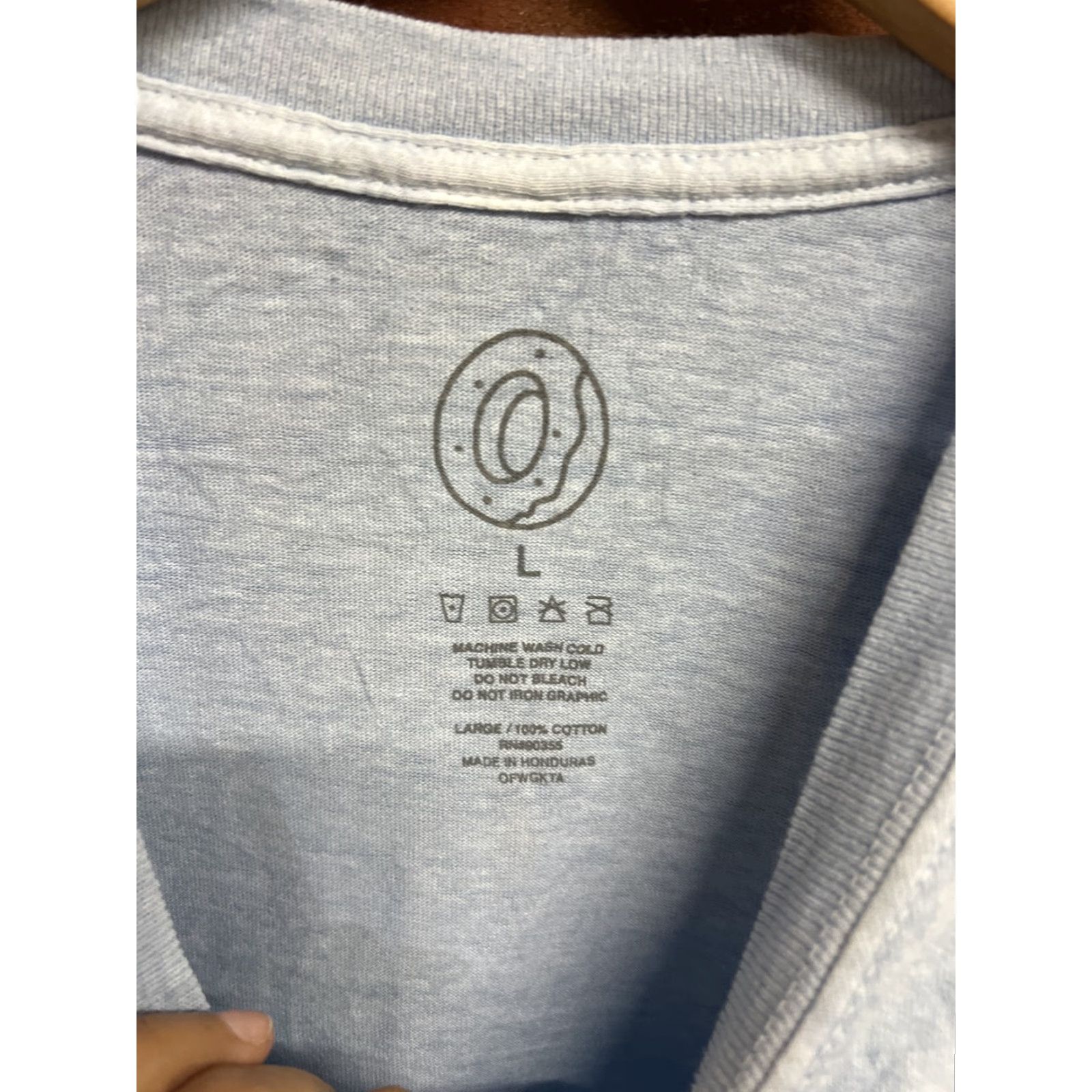Odd Future VINTAGE Odd Future Ofwgkta T Shirt Mens Blue L Short Sleeve Cotton Striped T30 Shirt Mens Blue Size US L / EU 52-54 / 3 - 2 Thumbnail