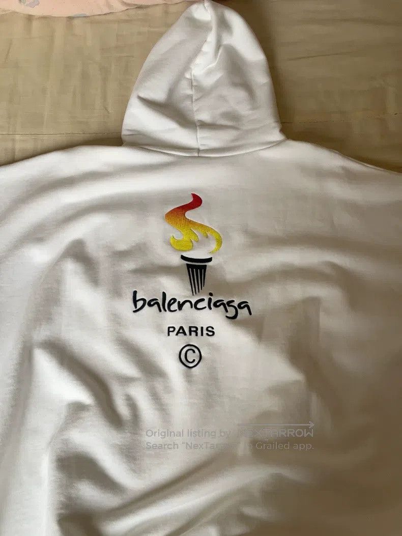 Balenciaga Balenciaga Olympic Hoodie Size US XS / EU 42 / 0 - 2 Thumbnail