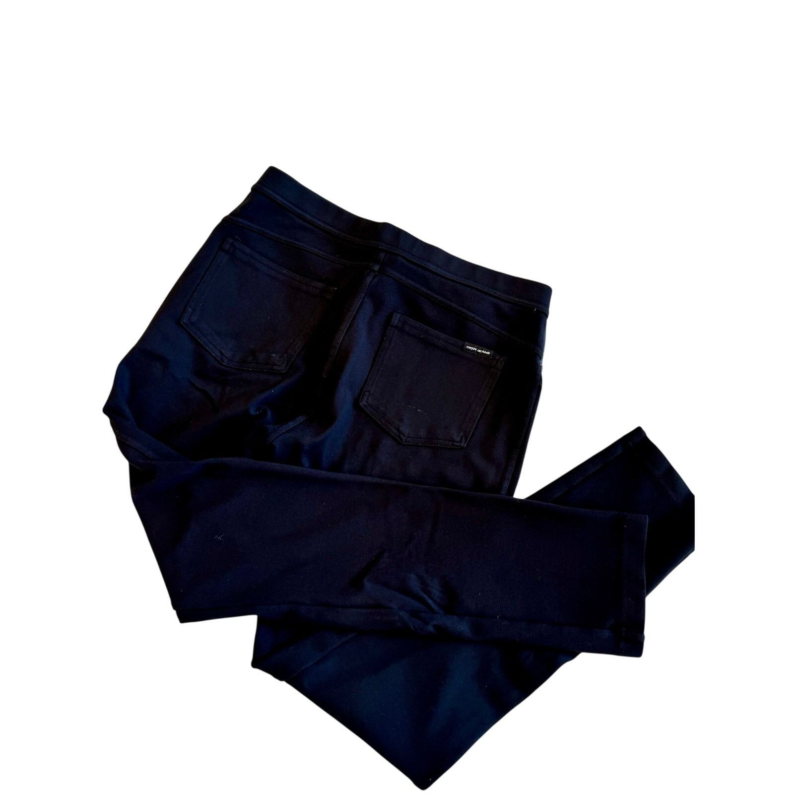DKNY DKNY Stretch Black Pants Jeggings Super Comfortable Size 30" / US 8 / IT 44 - 3 Thumbnail