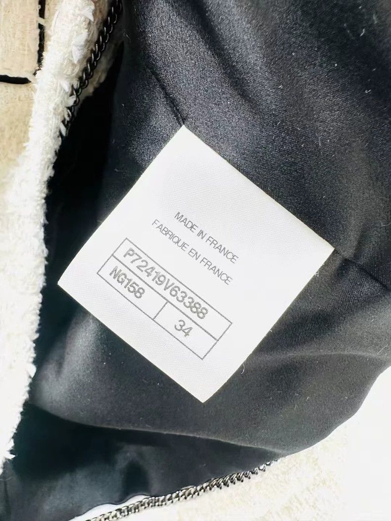 Chanel Chanel Early Spring Series Black and White Color Block Sho Size XXS / US 00 / IT 34 - 8 Thumbnail