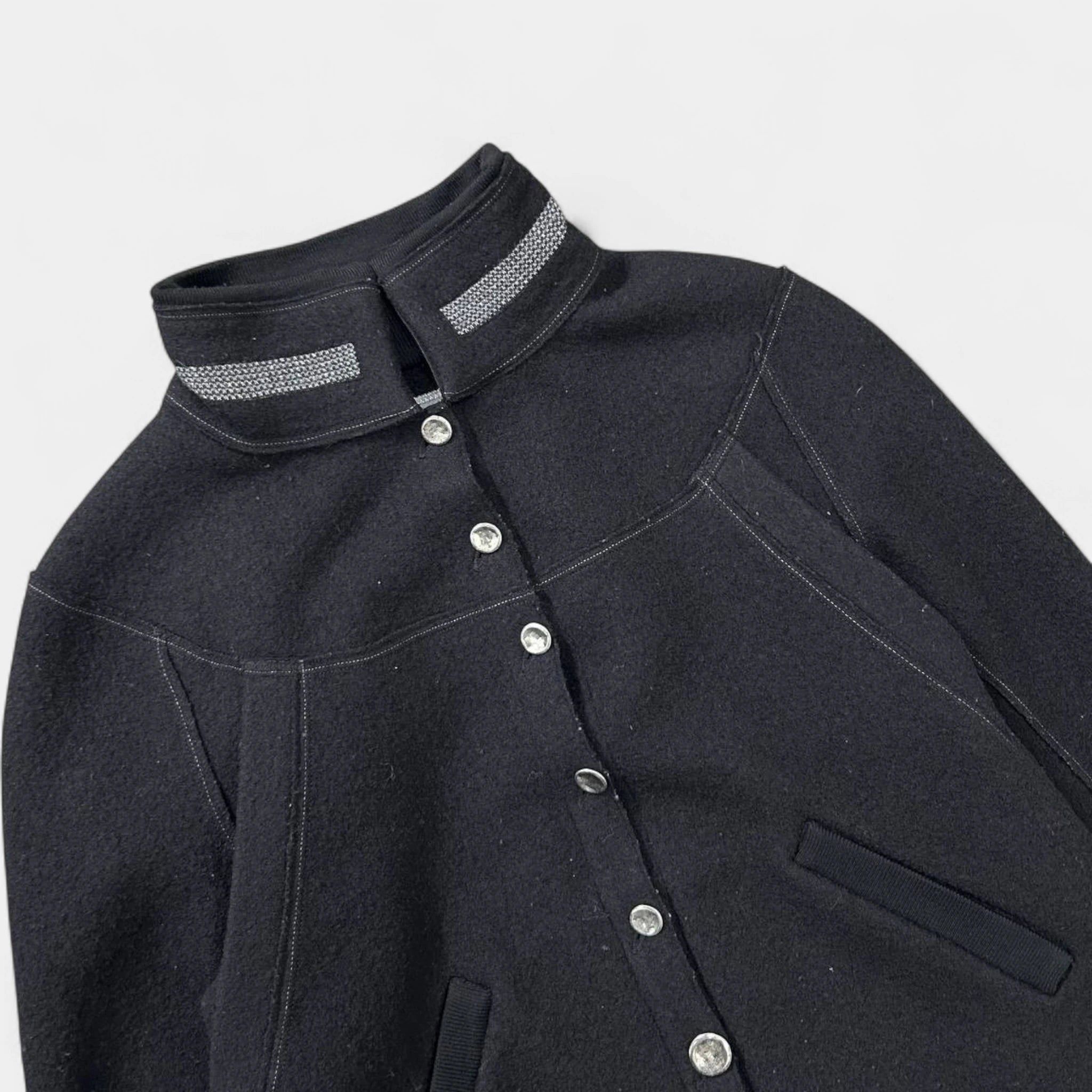 Marithe + Francois Girbaud Marithé + François Girbaud Classic Wool Double Sleeve Jacket Size US M / EU 48-50 / 2 - 2 Thumbnail