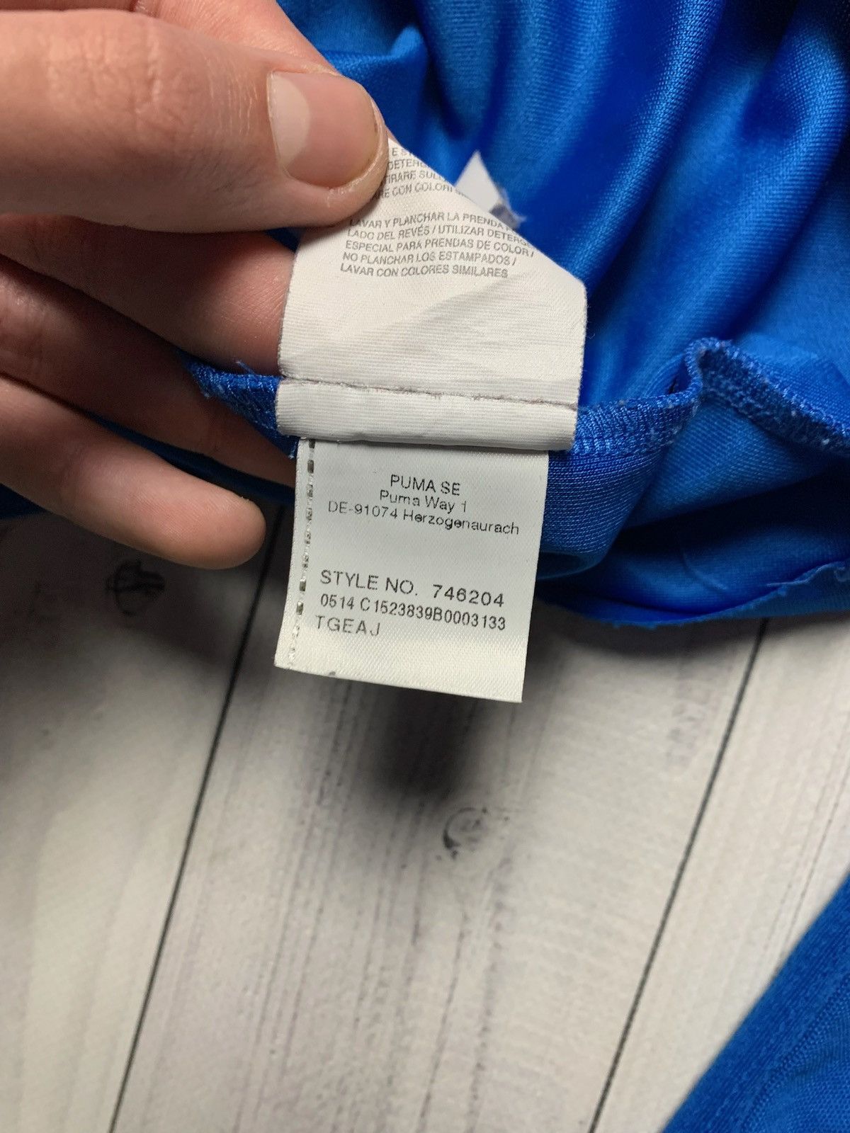 Puma × Vintage Vintage puma Rangers soccer jersey long sleeve size M Size US M / EU 48-50 / 2 - 5 Thumbnail