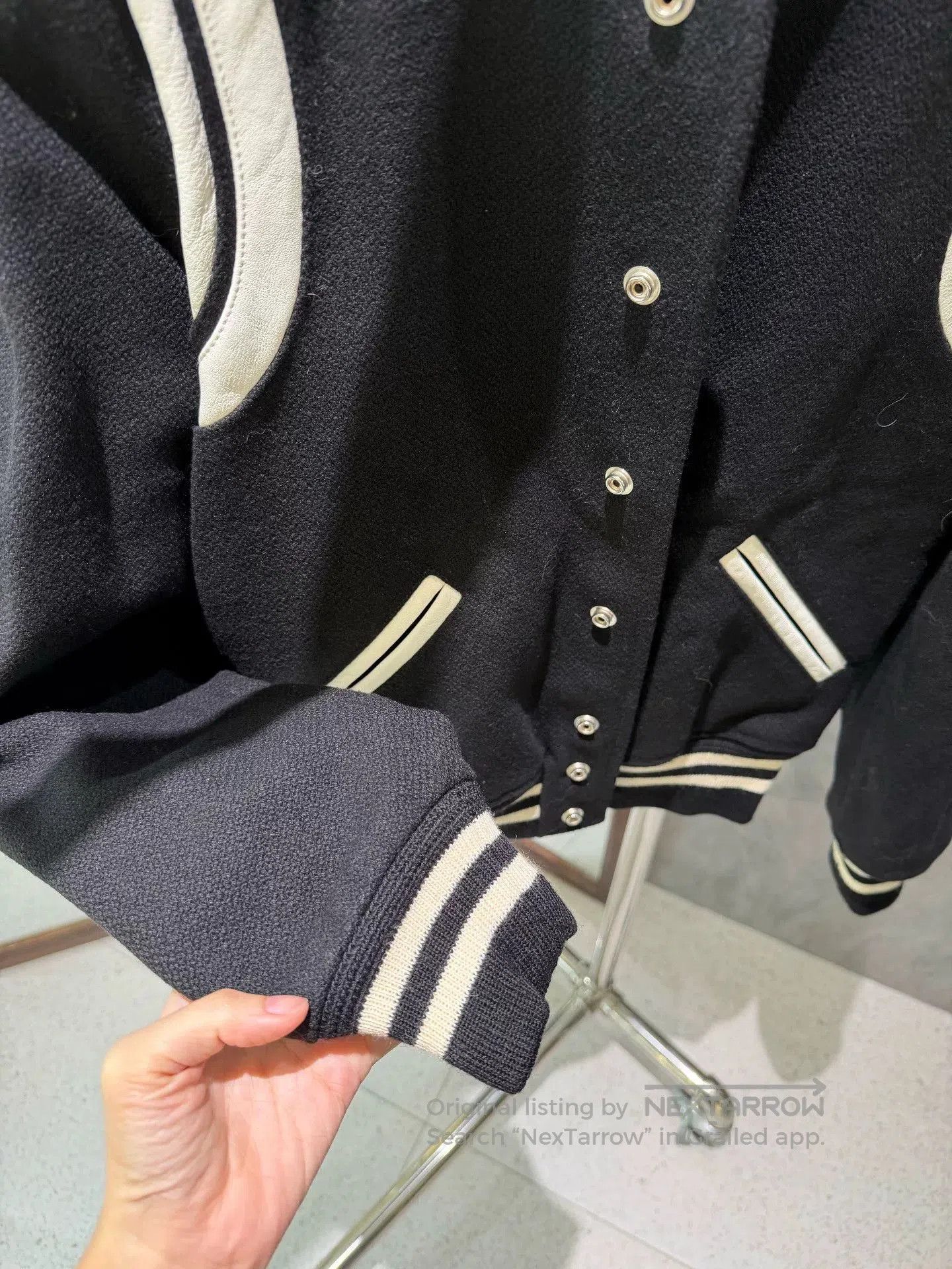 Saint Laurent Paris Saint Laurent Varsity Jacket. Size US XXS / EU 40 - 5 Thumbnail