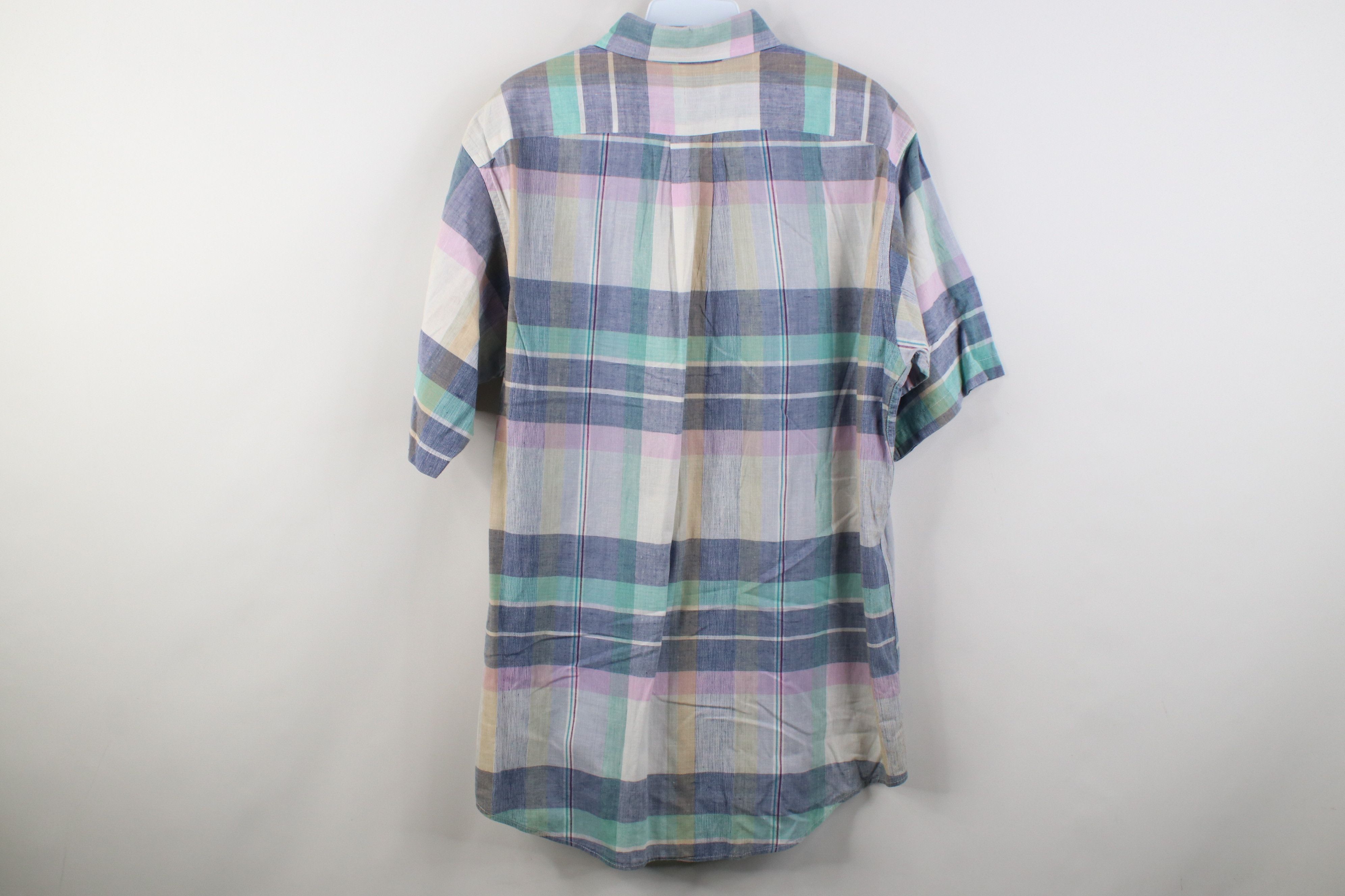 Vintage Vintage 80s 90s Streetwear Short Sleeve Button Shirt USA Size US L / EU 52-54 / 3 - 10 Thumbnail
