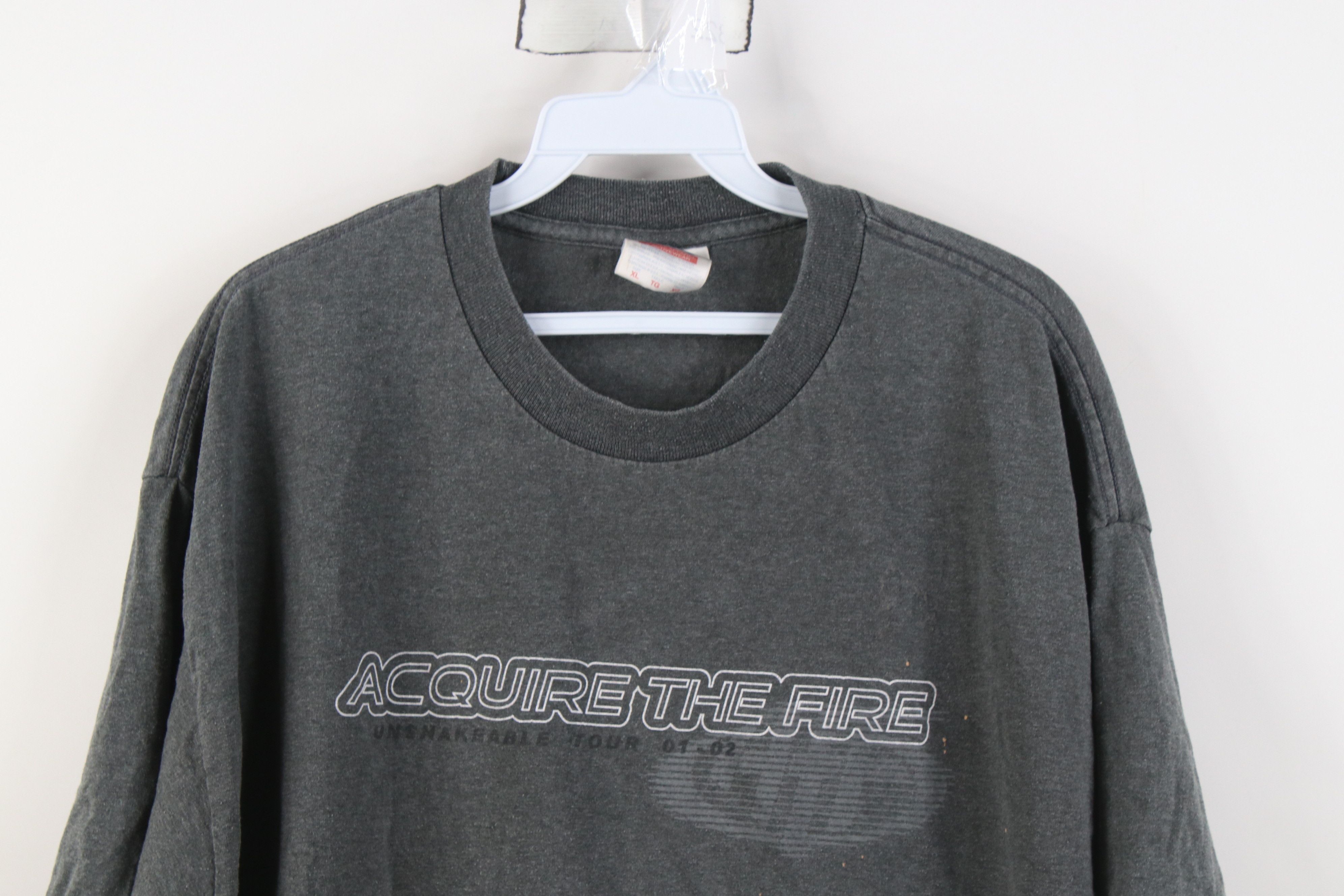 Vintage Vintage Y2K 2001 2002 Tour Fire Ministry Christian T-Shirt Size US XL / EU 56 / 4 - 2 Thumbnail