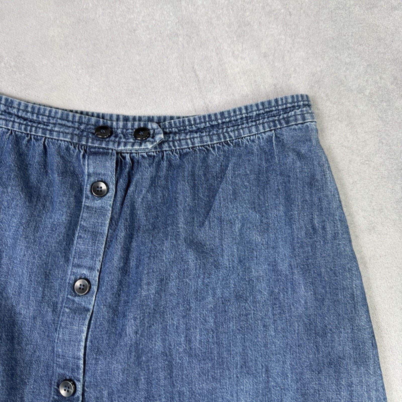 A.P.C. APC Women Denim Skirt Midi Size 38 Blue Jeans Size 27" / US 4 / IT 40 - 2 Thumbnail