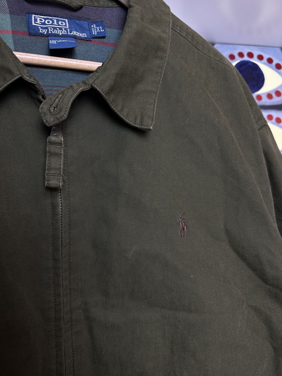 Polo Ralph Lauren Vintage Polo Ralph Lauren khaki boxy jacket Size US XL / EU 56 / 4 - 4 Thumbnail