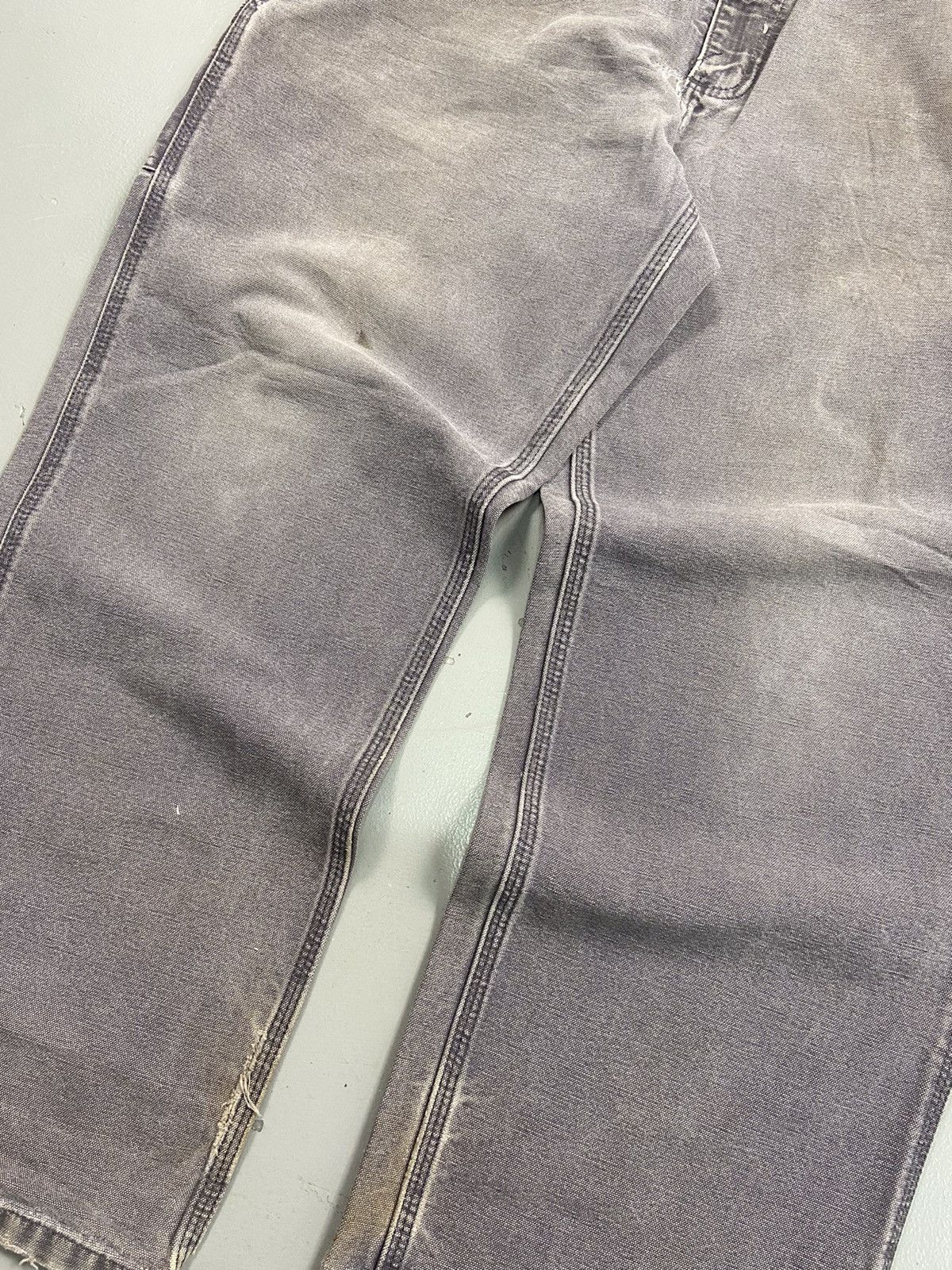 Carhartt × Vintage Vintage Carhartt faded carpenter denim Size US 34 / EU 50 - 3 Thumbnail
