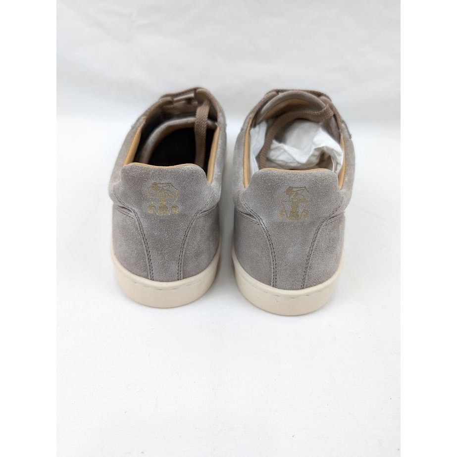 Brunello Cucinelli o1rshd1 Suede Low-Top Sneakers in Beige Size US 8 / EU 41 - 14 Thumbnail