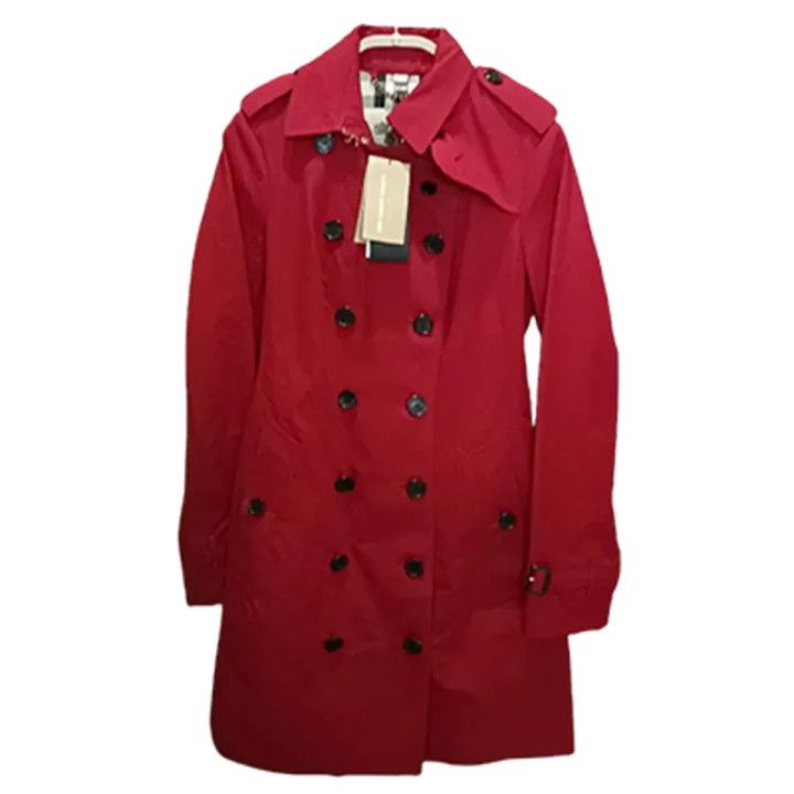 Burberry Burberry Classic Sandringham Red Trench Coat Size US S / EU 44-46 / 1 - 1 Thumbnail