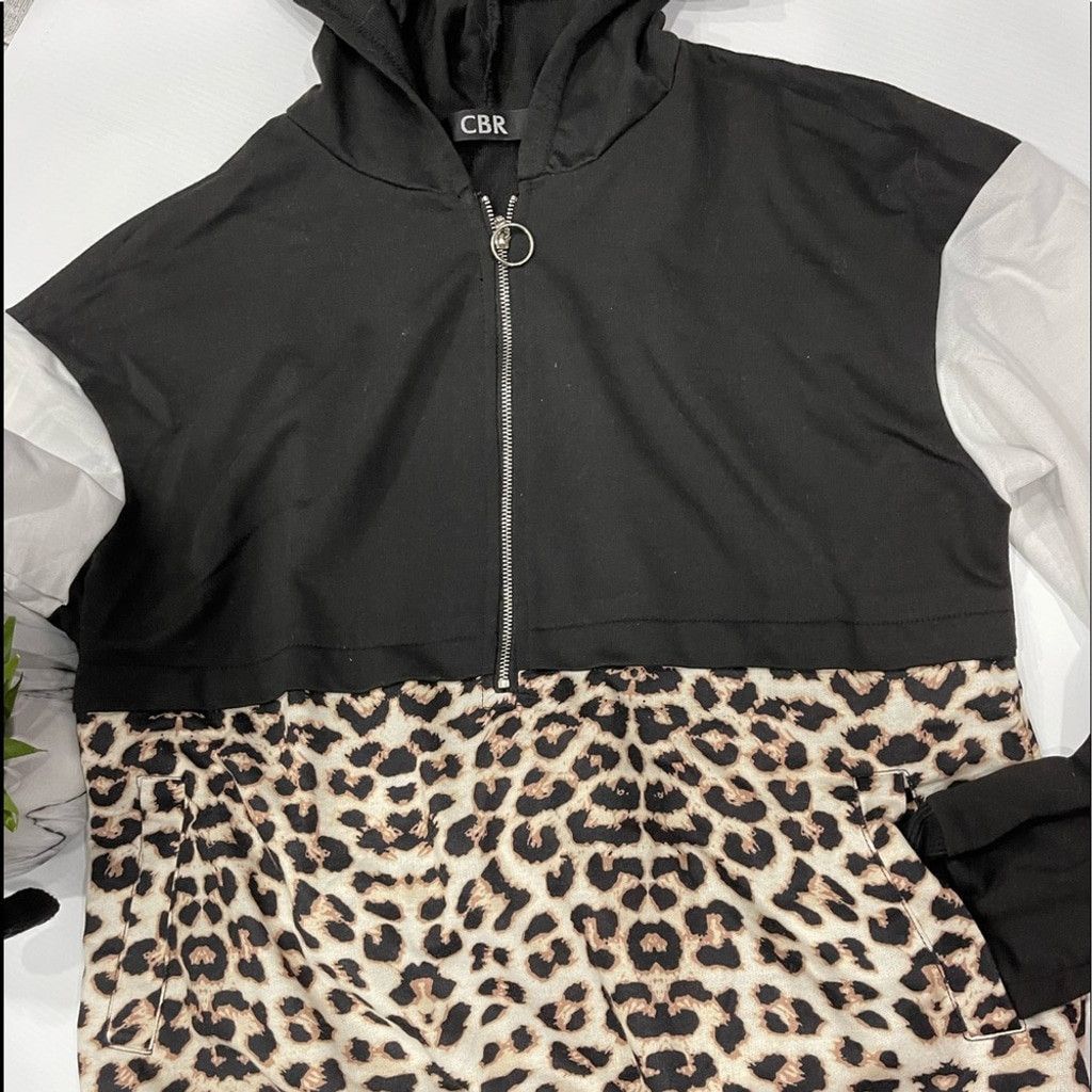 Other CBR matching 2 pcs set in black leopard size M Size 30" / US 8 / IT 44 - 2 Thumbnail