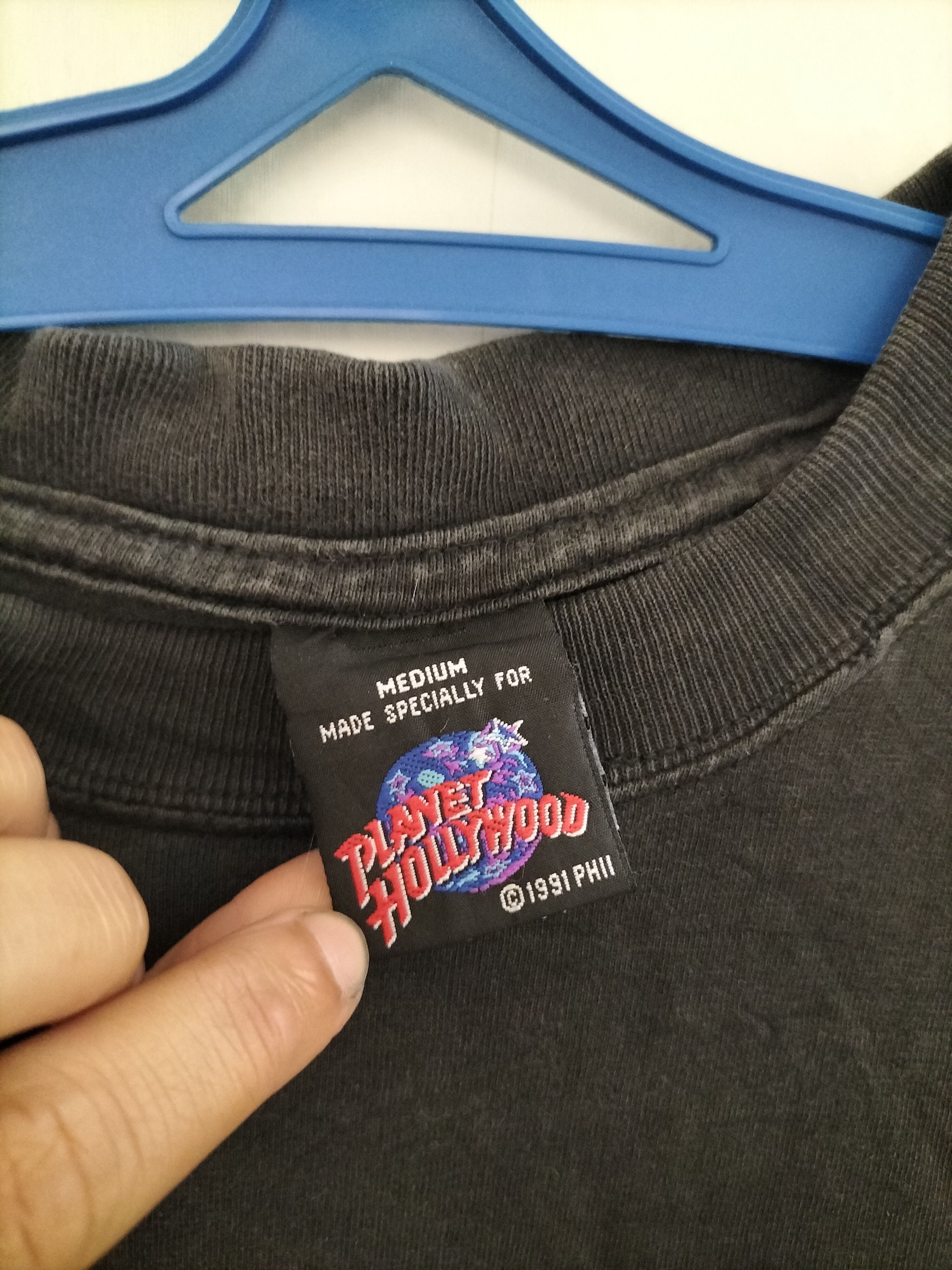 Planet Hollywood × Vintage Vintage Planet Hollywood❌Rocky Twentieth Anniversary Tee Size US M / EU 48-50 / 2 - 6 Thumbnail