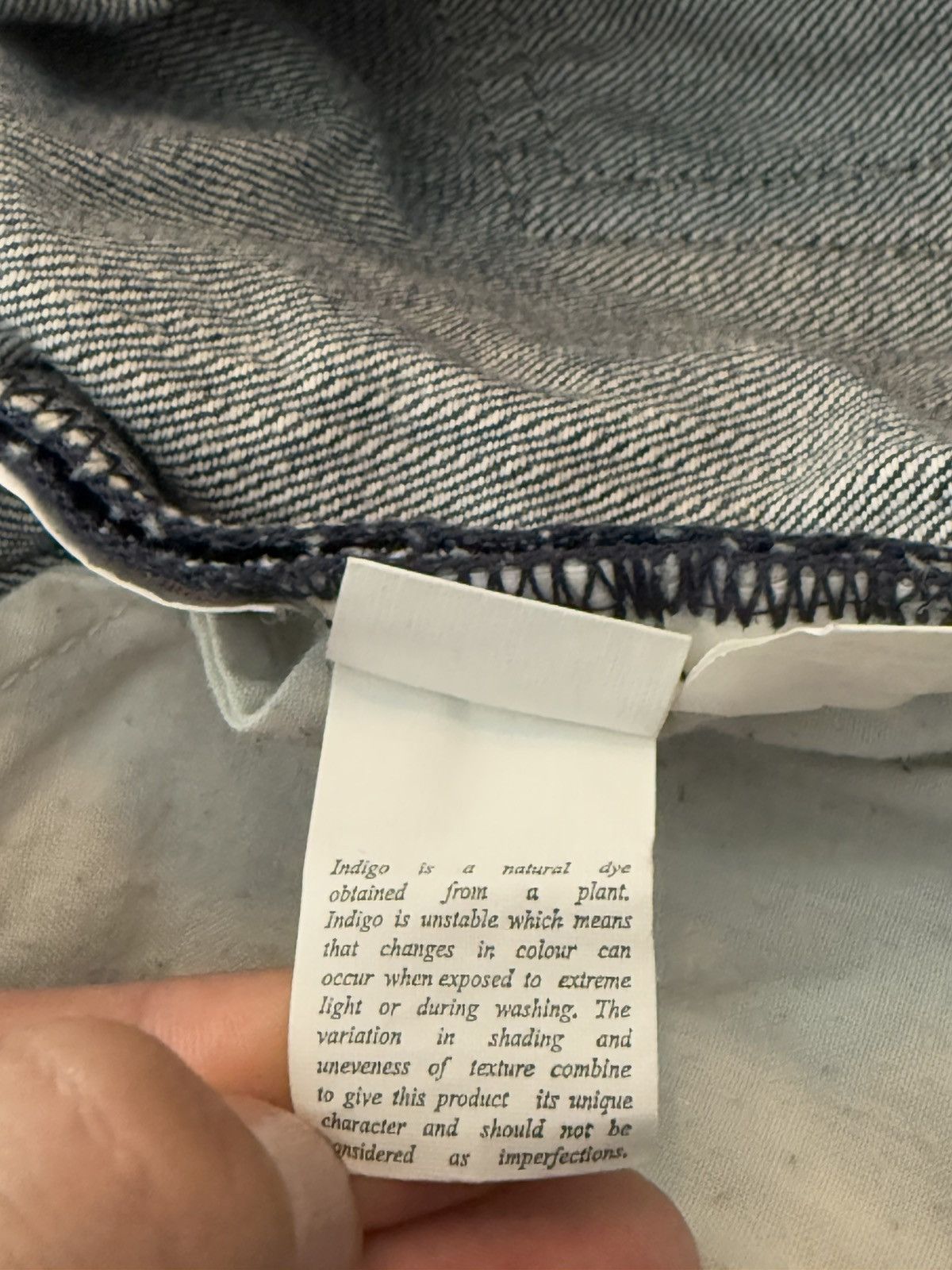 Yves Saint Laurent 36x32 YSL Jeans Denim Pants Blue Indigo Size US 36 / EU 52 - 12 Thumbnail