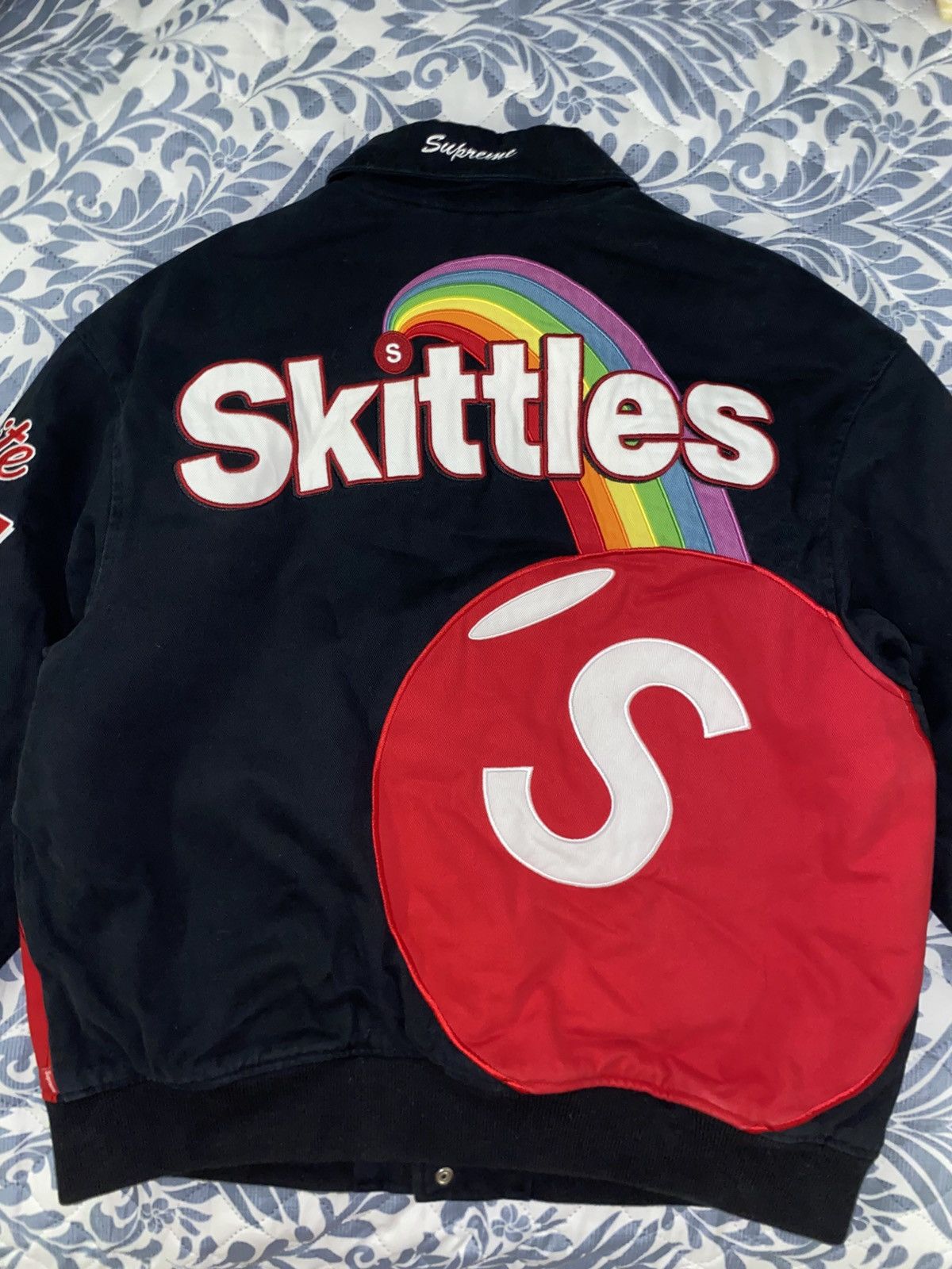 Mitchell & Ness × Supreme Supreme x Mitchell & Ness Skittles race jacket Size US L / EU 52-54 / 3 - 4 Thumbnail