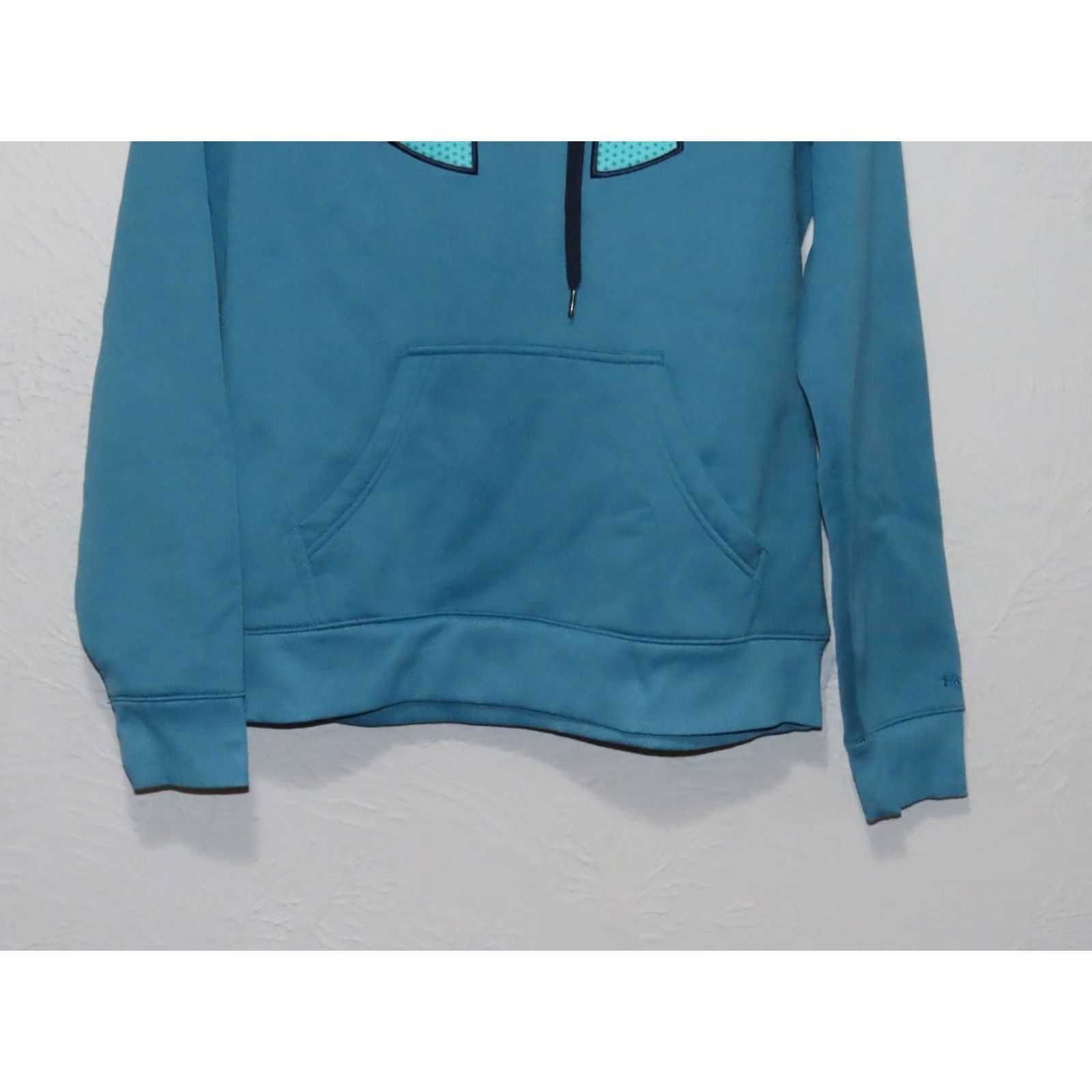 Under Armour Under Armour Storm Women's Medium Blue Green Pullover Kangaroo Pocket Hoodie Size M / US 6-8 / IT 42-44 - 2 Thumbnail