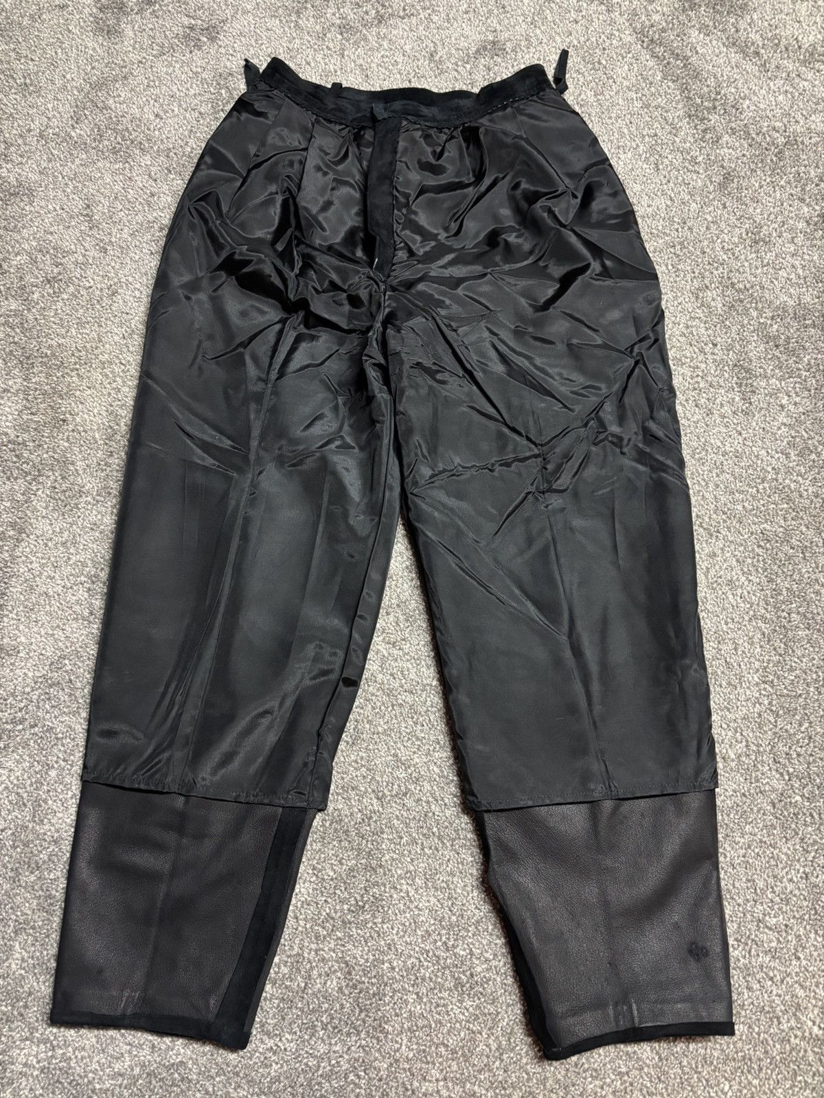 Leather Pigskin leather pants Size 28" / US 6 / IT 42 - 8 Thumbnail