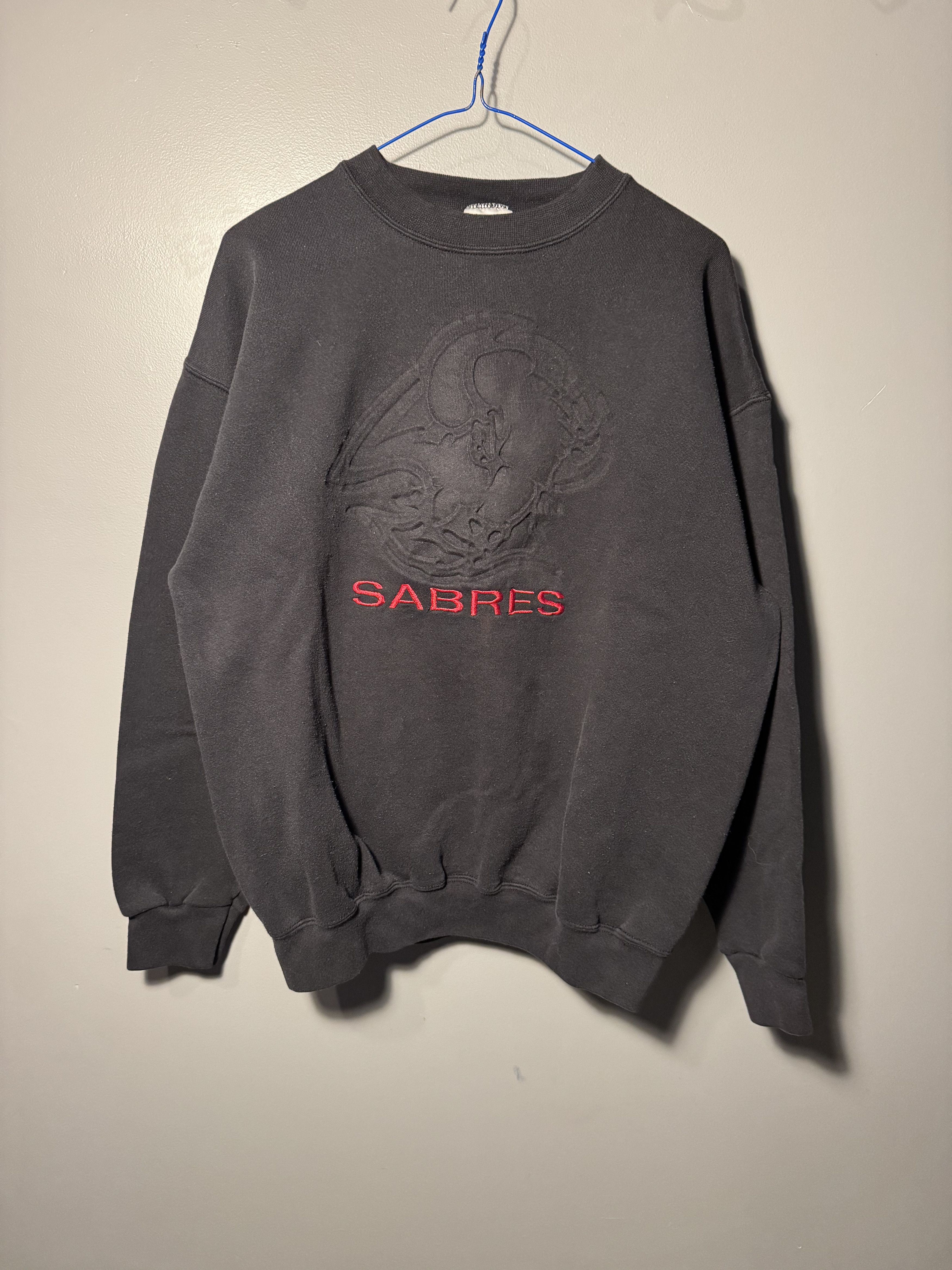 Tultex Buffalo Sabres Crewneck Size US L / EU 52-54 / 3 - 1 Thumbnail