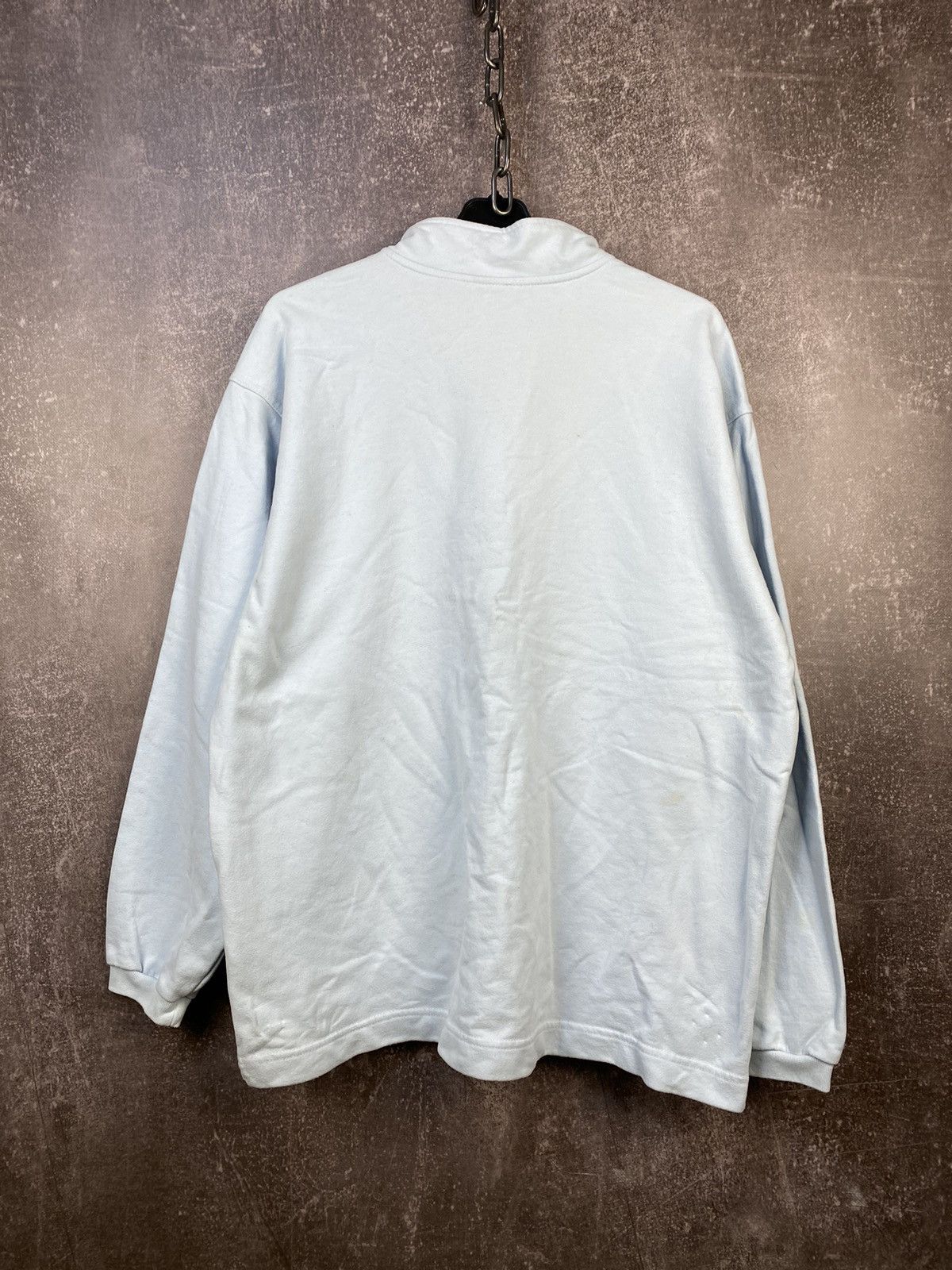 Nike × Vintage Vintage 1/4 zip sweatshirt rare nike logo Size US M / EU 48-50 / 2 - 2 Thumbnail