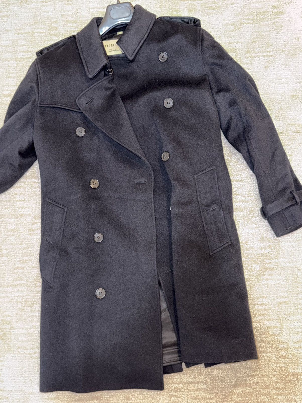 Burberry Pure cashmere trench size 48 retails $4500 Size US M / EU 48-50 / 2 - 4 Thumbnail