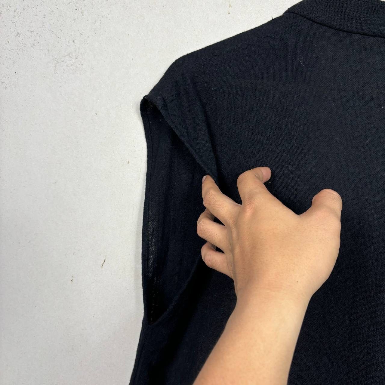 Comme des Garcons Comme Des Garcons Archival Deconstructed Vest Black 90s Size US M / EU 48-50 / 2 - 7 Thumbnail