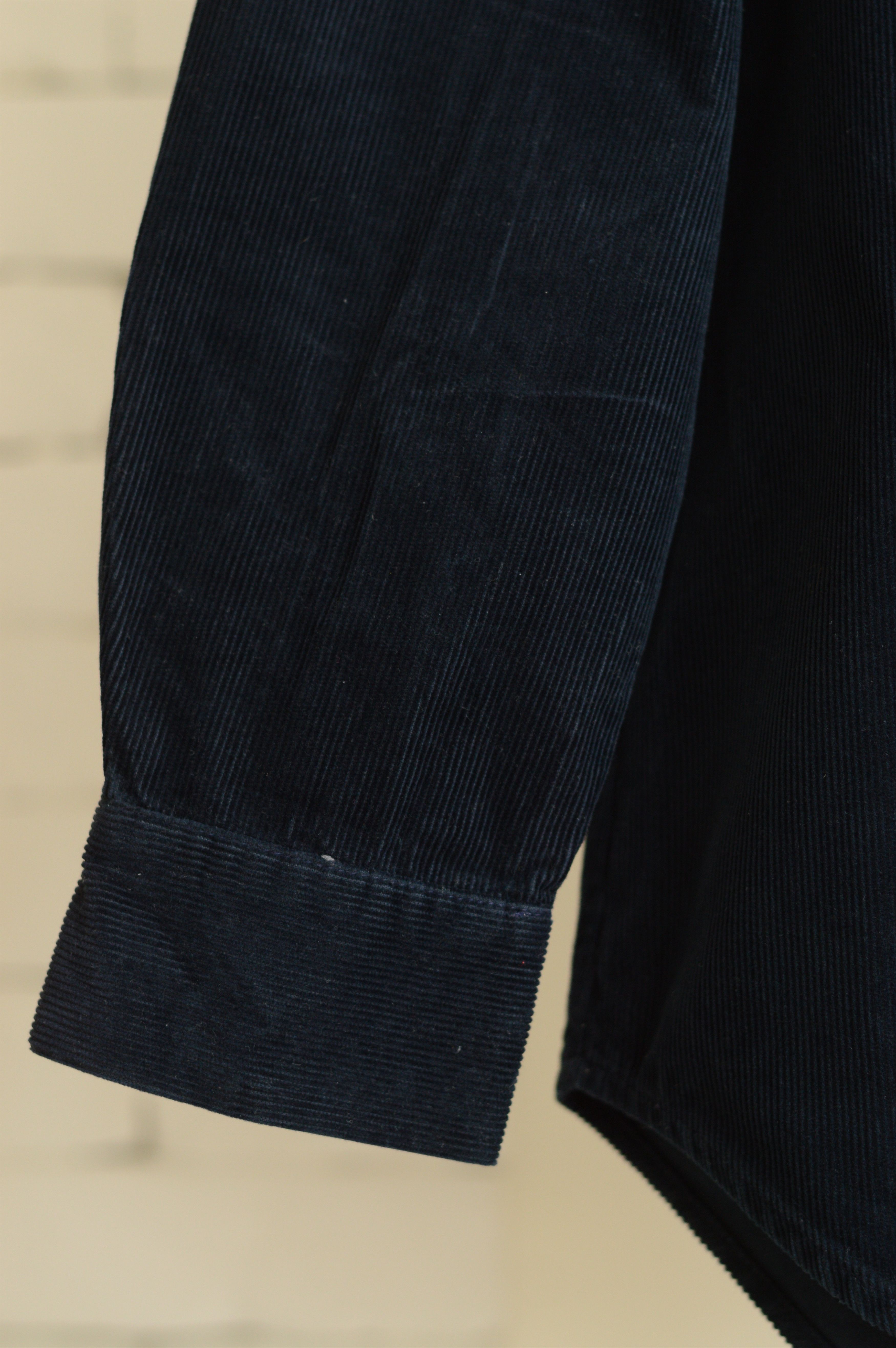 Apc Women's Navy Cotton Corduroy Button-Up Shirt Fr 36 Us 4, Women's (Size Xs) — image 6 of 6