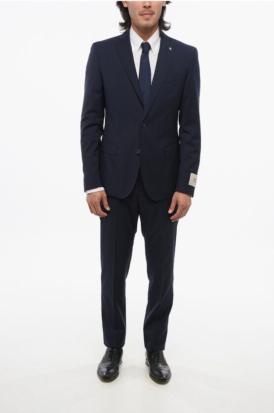 CC COLLECTION Virgin Wool RESET Slim Fit Suit