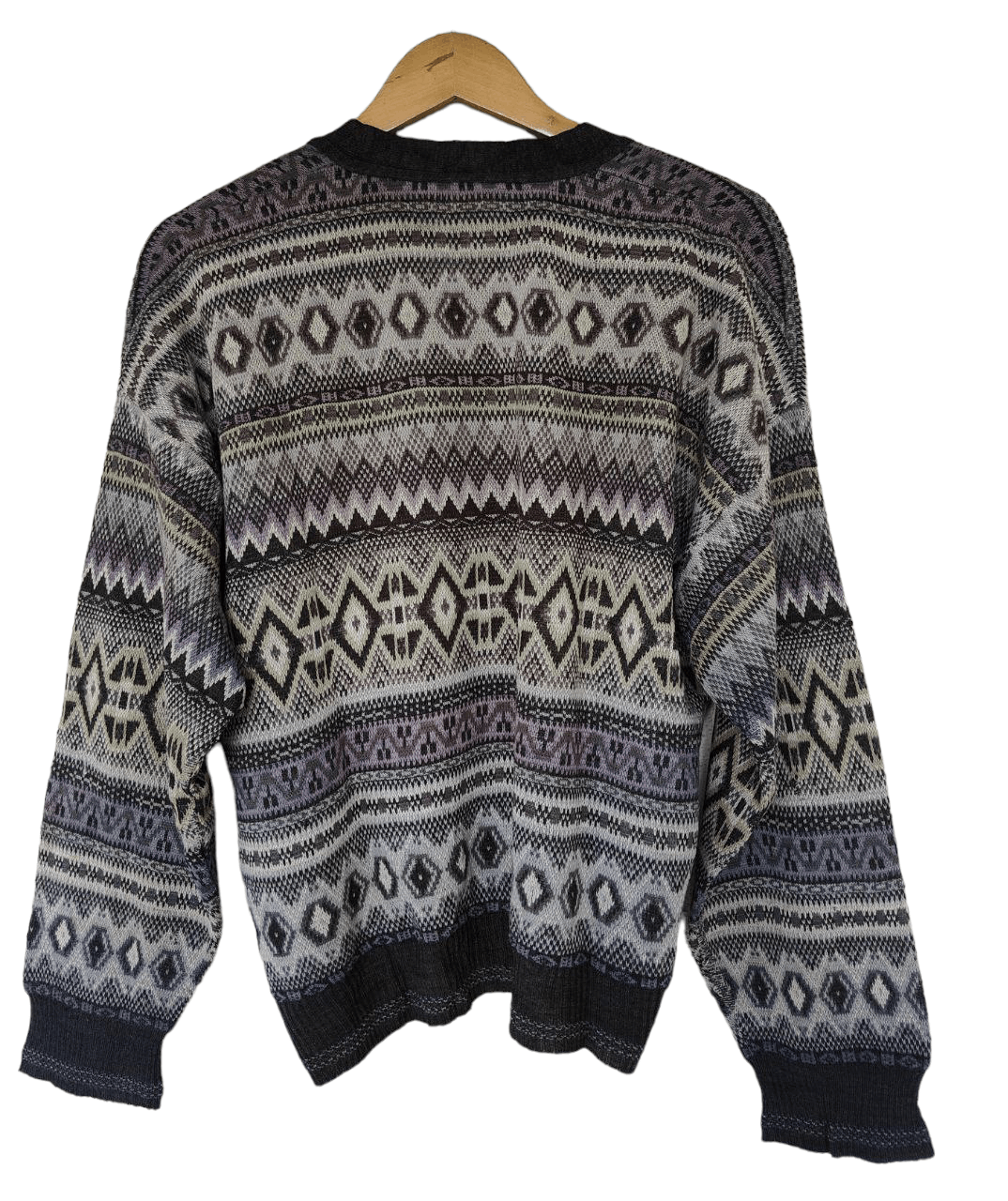 Homespun Knitwear Vintage Florence Tricot Knitted Cardigan Size US M / EU 48-50 / 2 - 2 Thumbnail