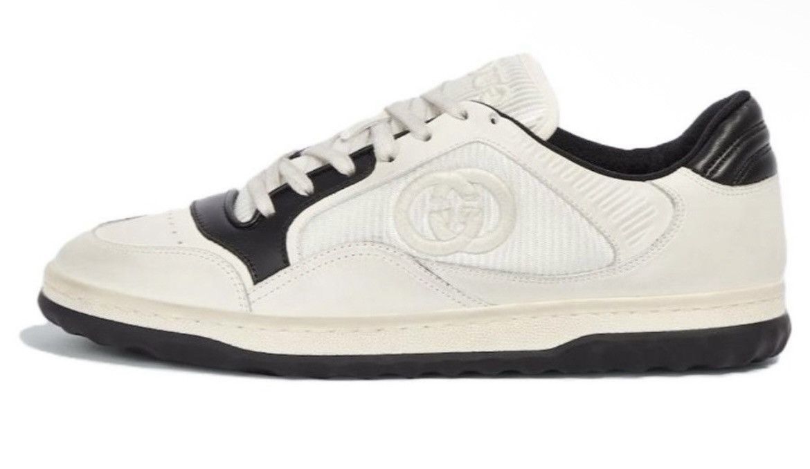 Gucci Gucci Mac80 Sneaker Off White Black Size US 4.5 / IT 34.5 - 1 Thumbnail