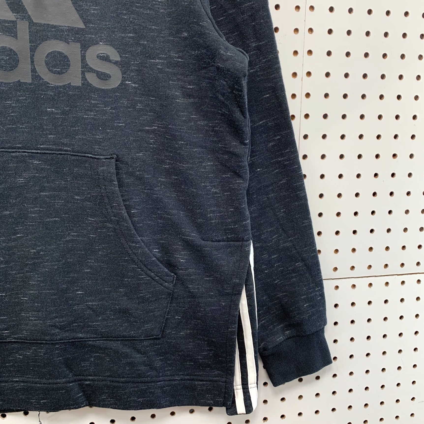 Adidas Adidas Hooded Sweatshirt Black Womens Medium Active Running Pullover 21.5x26.5 Size M / US 6-8 / IT 42-44 - 4 Thumbnail