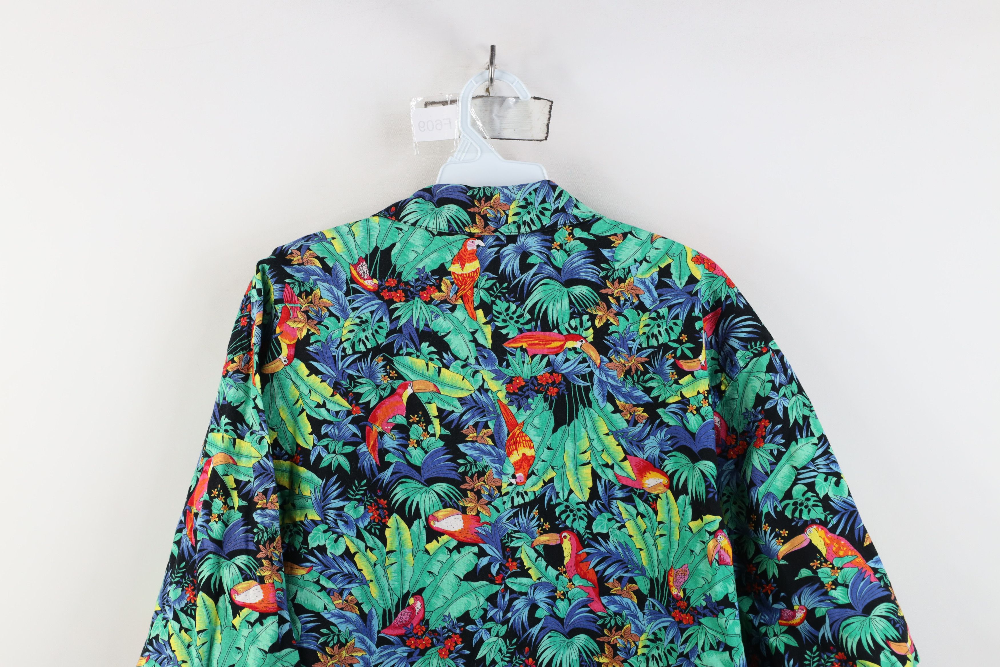 Vintage Vintage 80s 90s Tom Selleck Hawaiian Camp Button Shirt USA Size US L / EU 52-54 / 3 - 10 Thumbnail