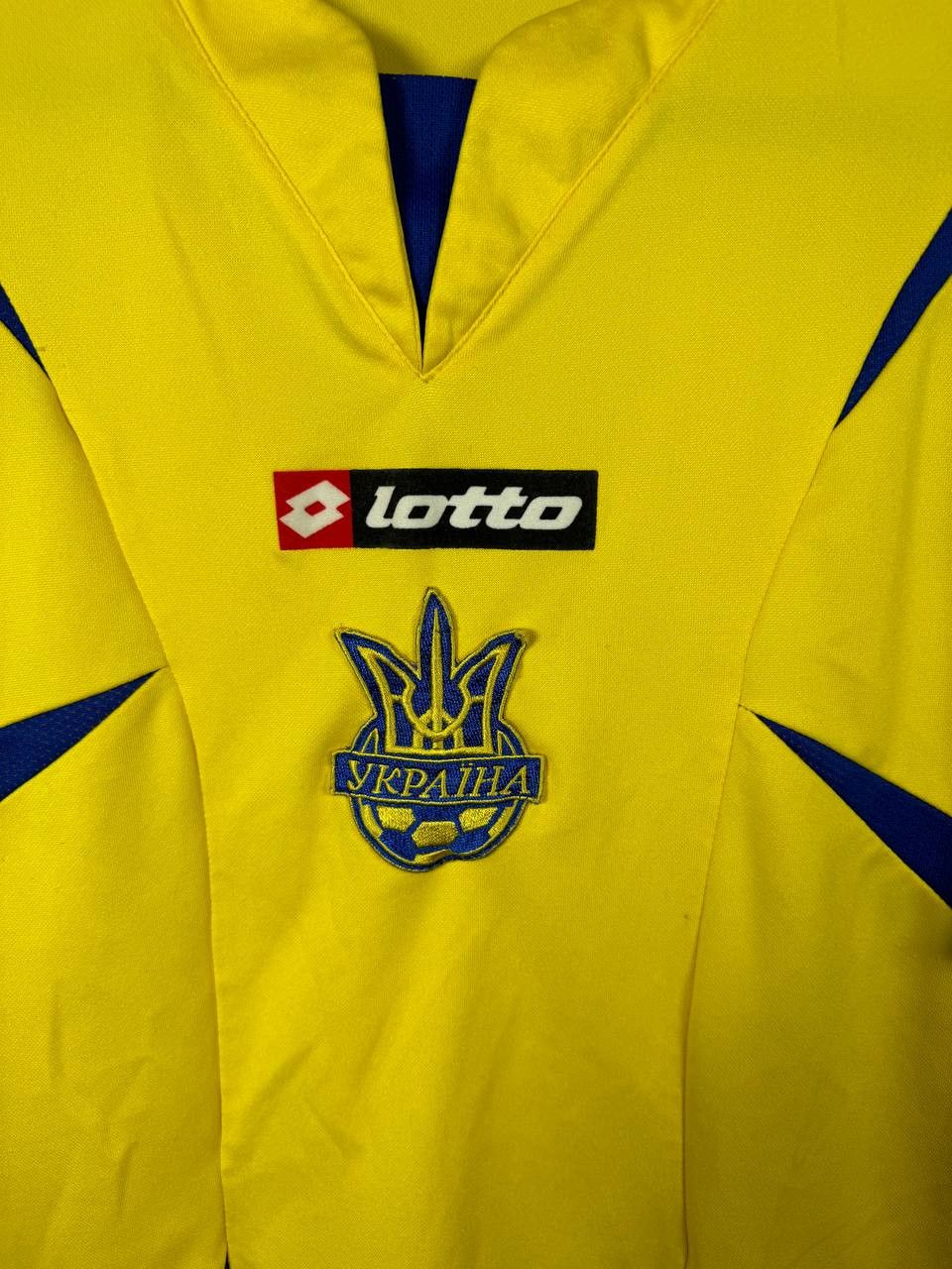 Lotto Sport × Vintage Vintage Ukraine National Team 2006 Lotto Soccer Jersey Large Size US L / EU 52-54 / 3 - 5 Thumbnail