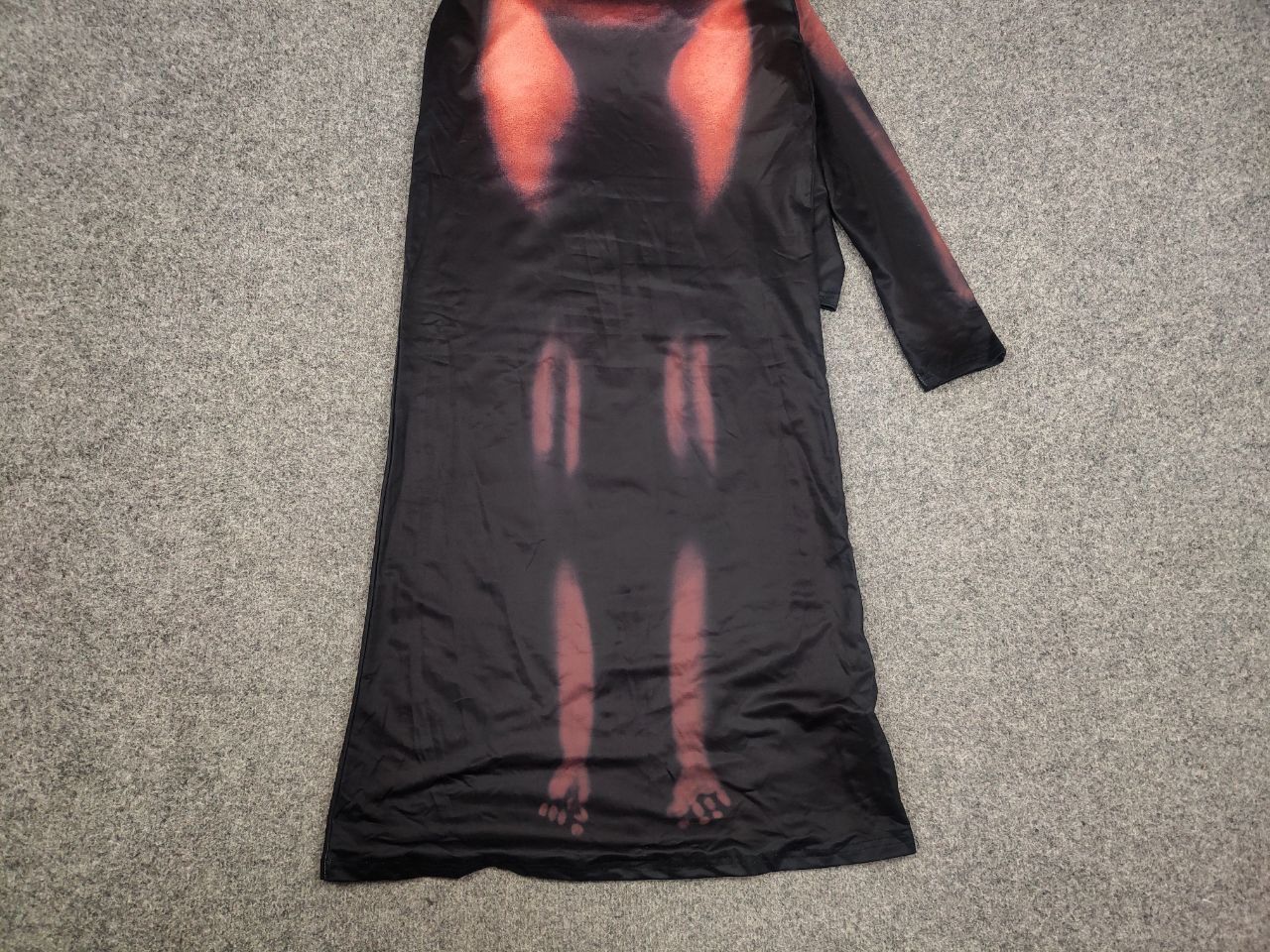 Vintage Y2K Bare All Sexsy Art Jean Paul Gaultier Style Maxi Dress Size L / US 10 / IT 46 - 10 Thumbnail