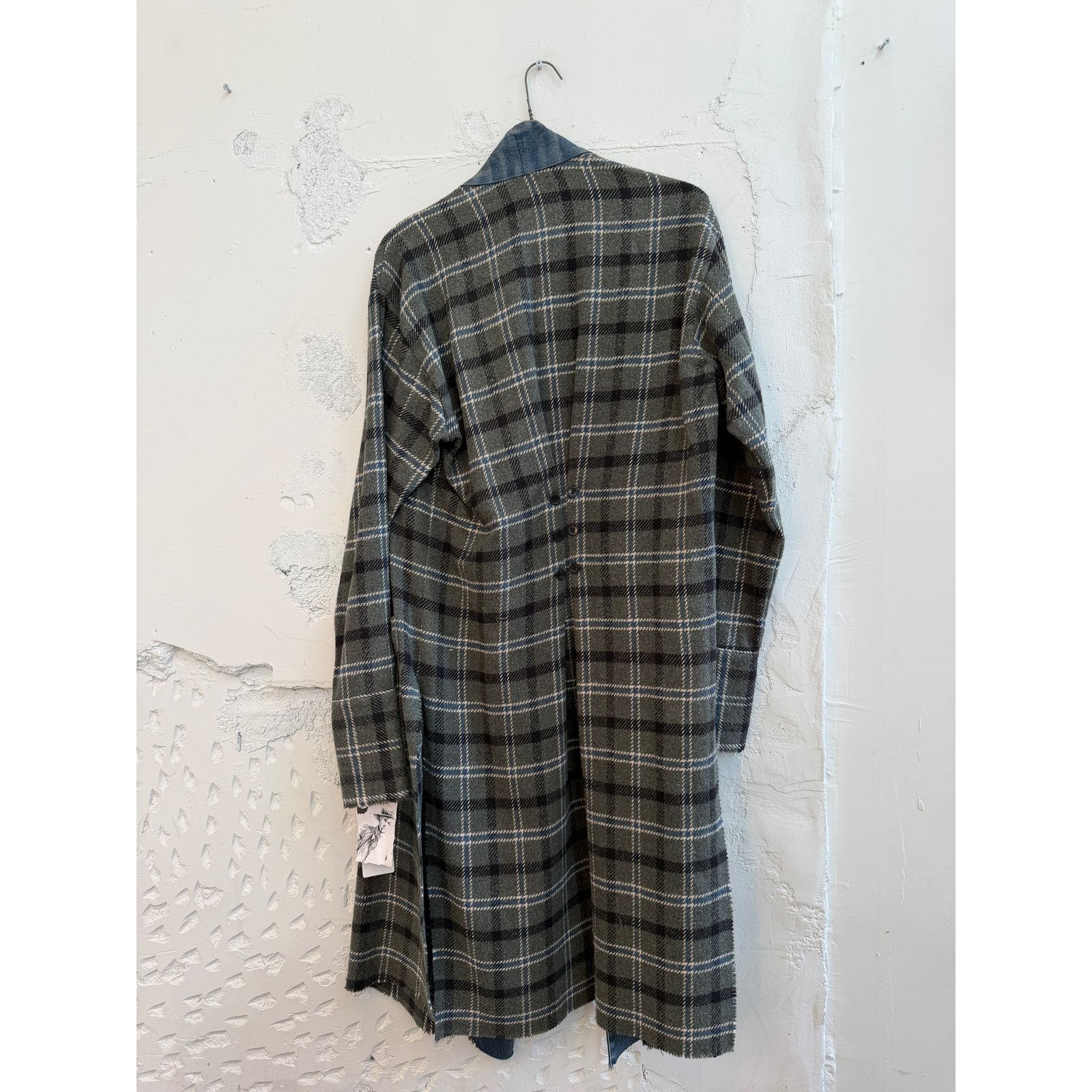 Greg Lauren Greg Lauren SAMPLE Long Army Plaid GL1 Kimono Size US L / EU 52-54 / 3 - 2 Thumbnail