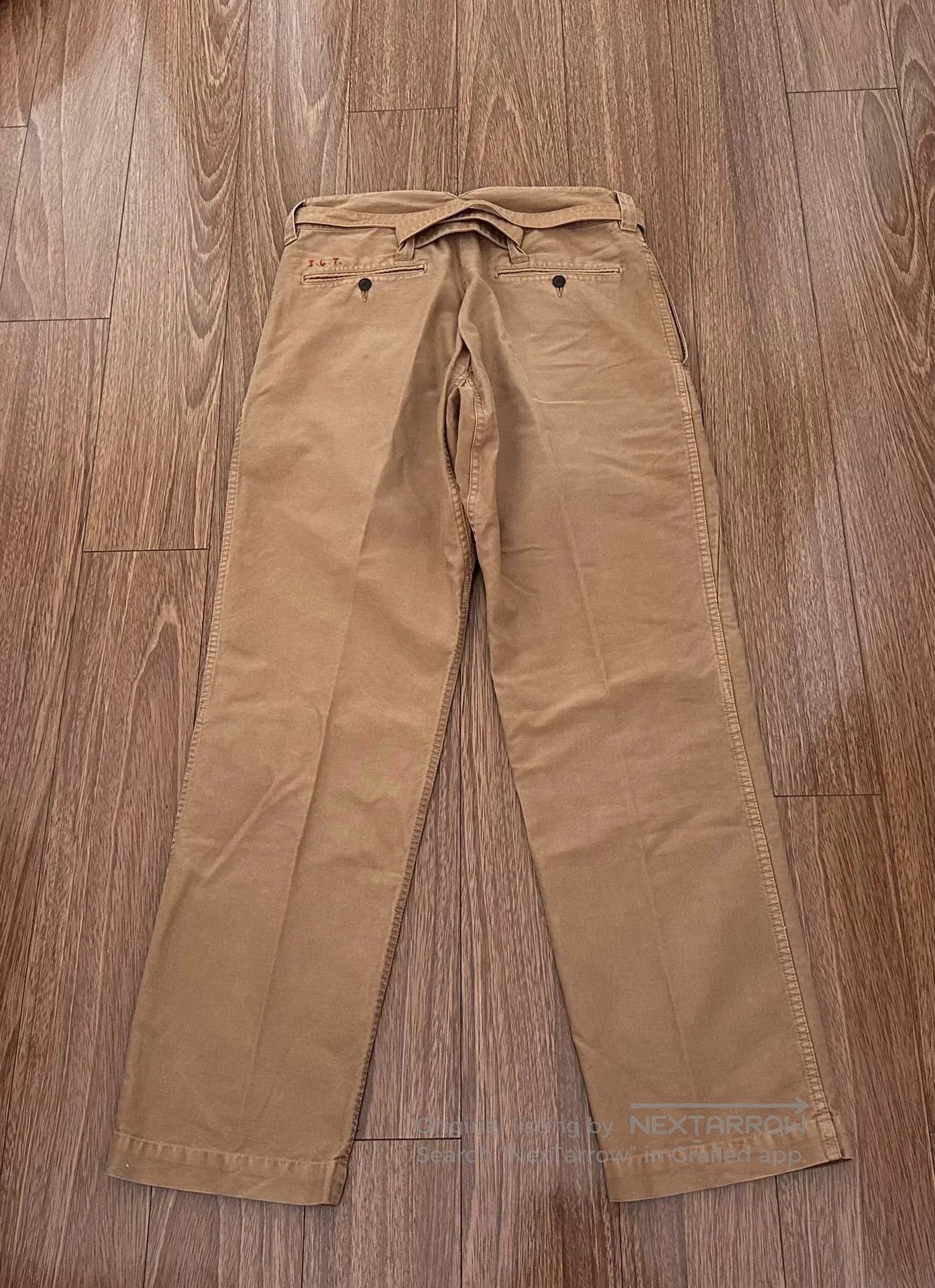 Visvim visvim hakama pants in beige color. Size US 30 / EU 46 - 2 Thumbnail